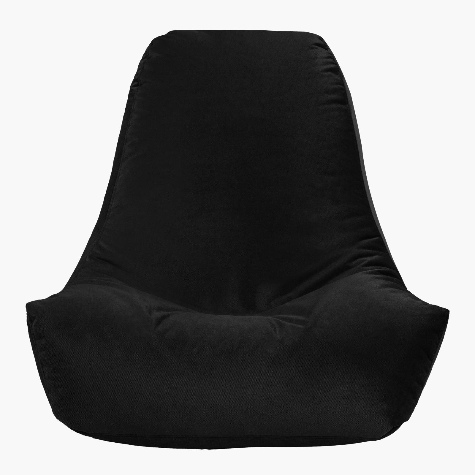 Harvey Solid Velvet Bean Bag Chair - Medium-furniture-sofaandseating-ottomansbeanbagsandpoufs-image-3