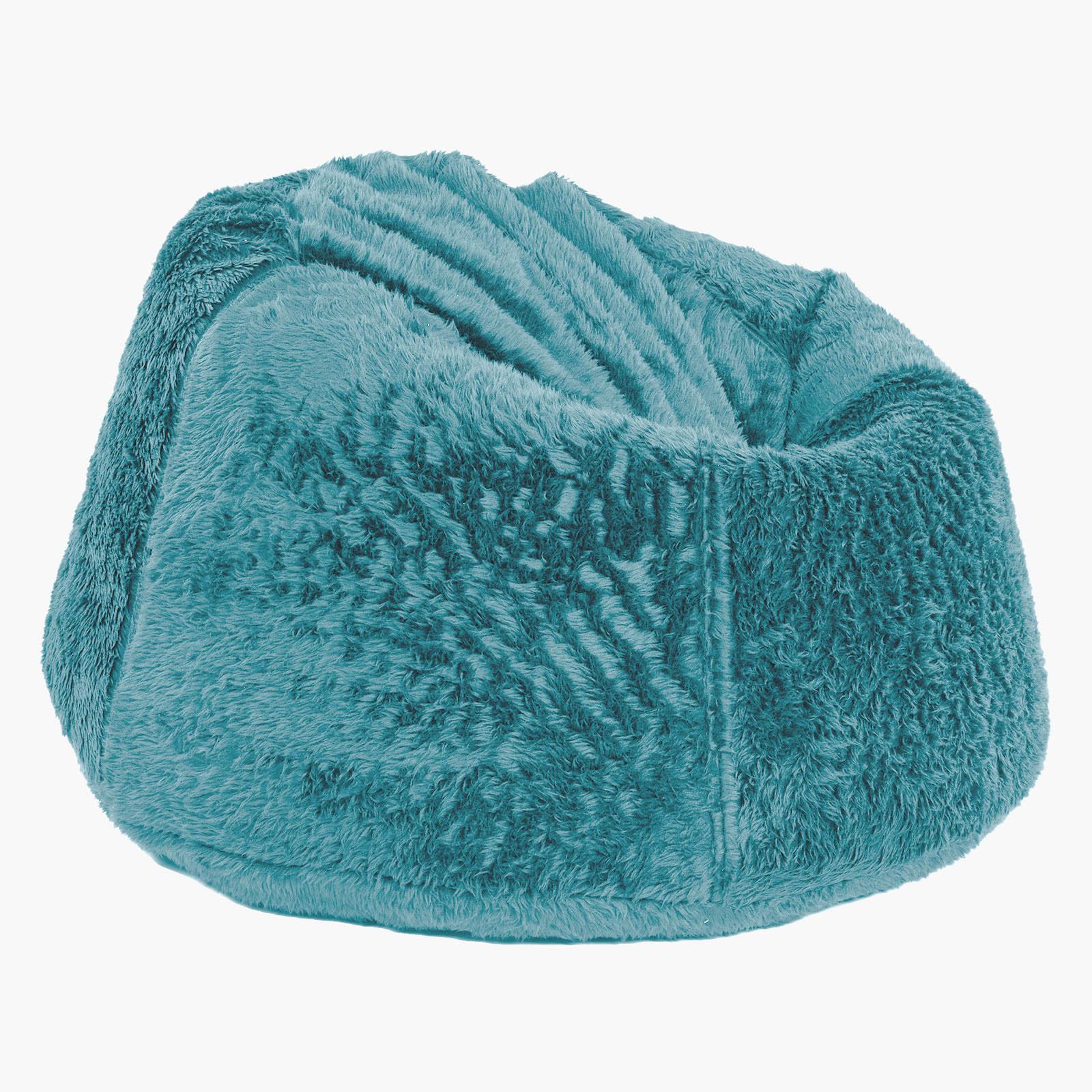 Kempes Fur Bean Bag Chair - Small-furniture-sofaandseating-ottomansbeanbagsandpoufs-image-2