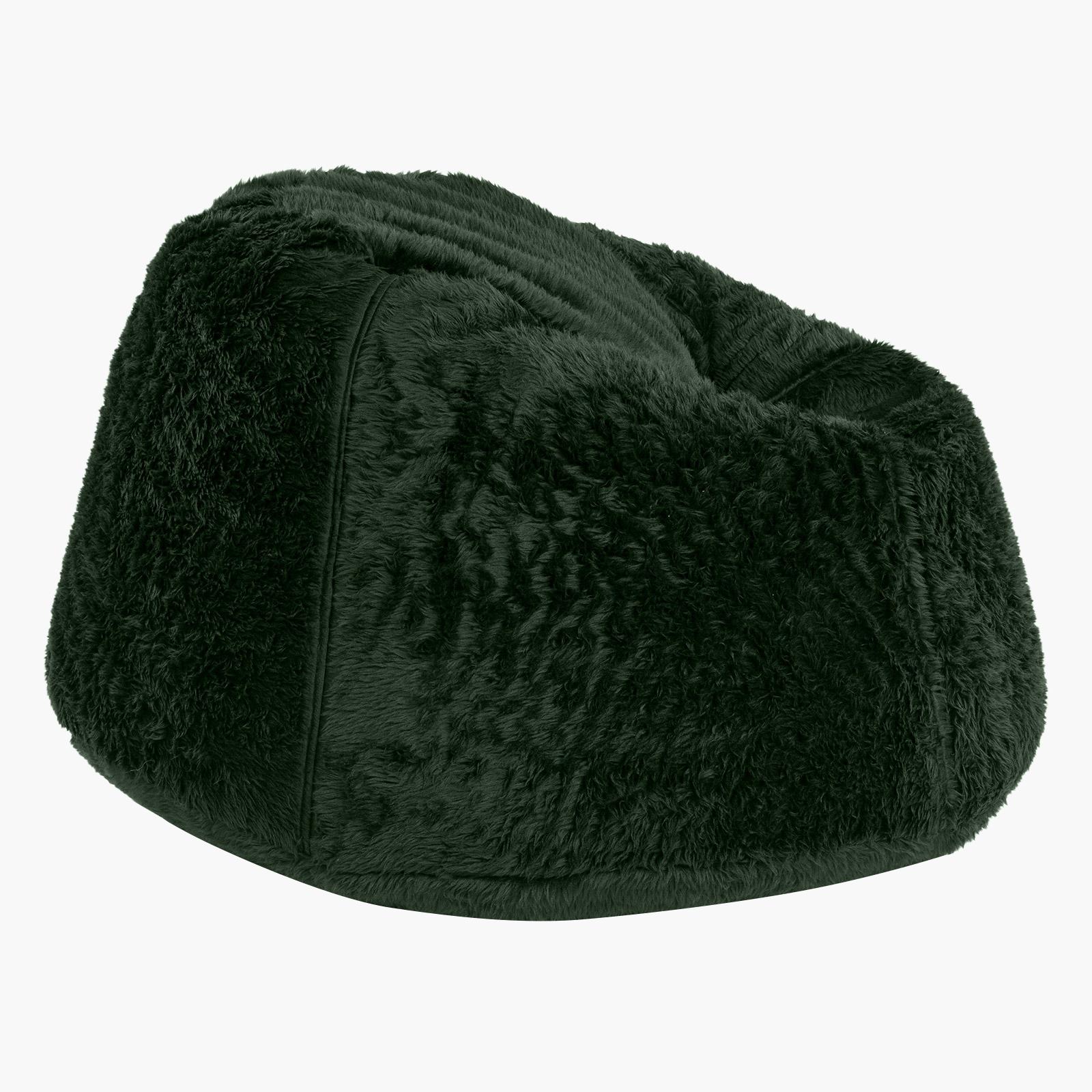 Kempes Fur Bean Bag Chair - Small-furniture-sofaandseating-ottomansbeanbagsandpoufs-image-3
