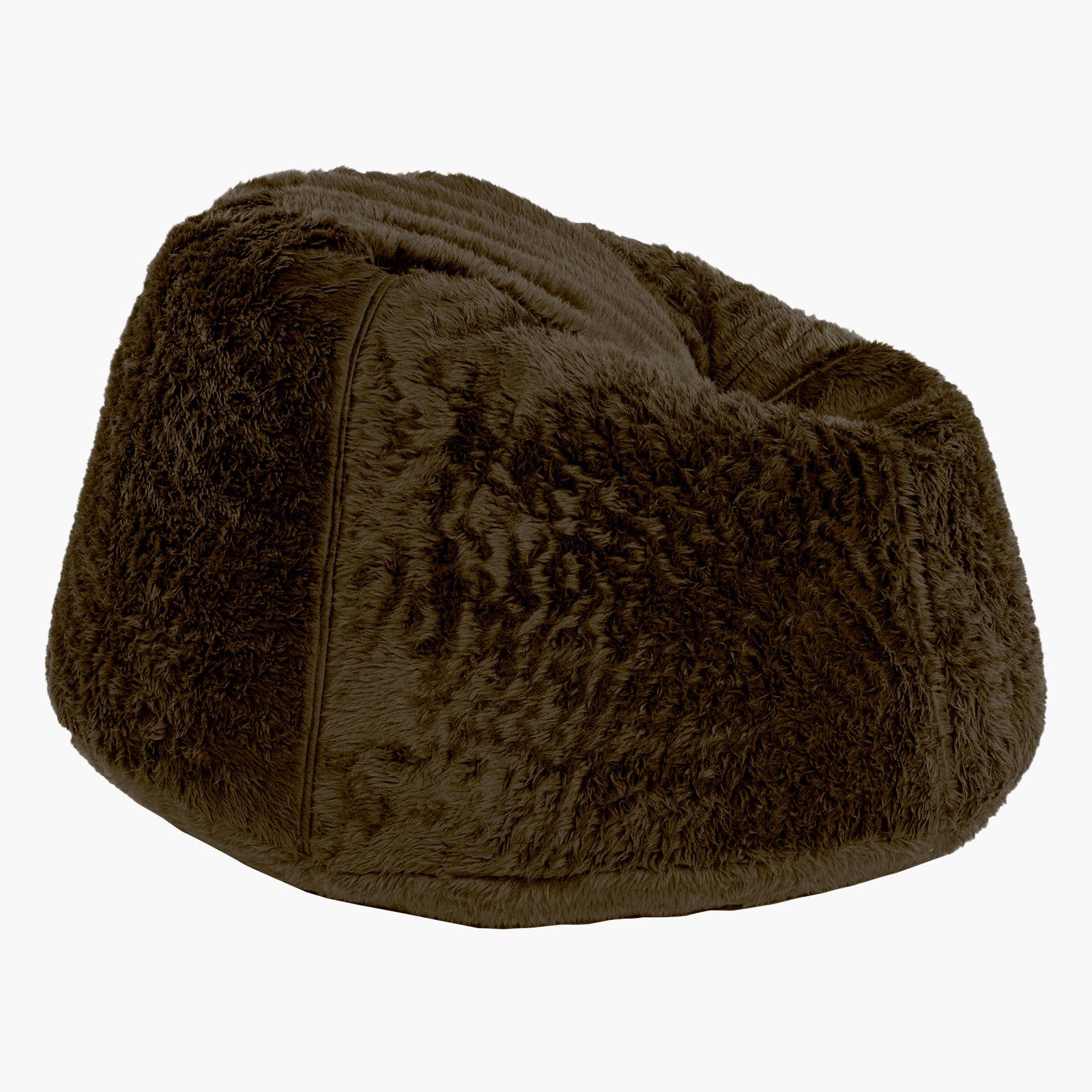Kempes Textured Fur Bean Bag Chair - Medium-furniture-sofaandseating-ottomansbeanbagsandpoufs-image-3