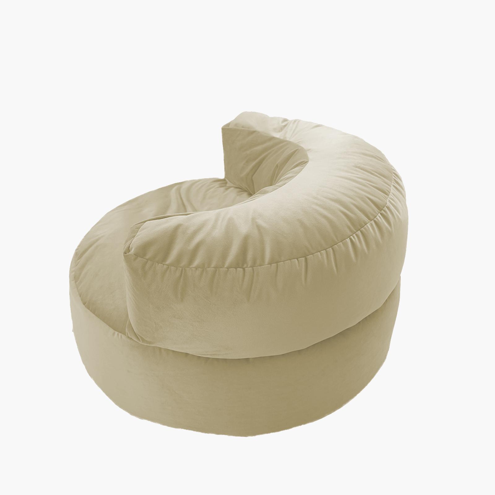 Julie Solid Velvet Bean Bag Chair-furniture-sofaandseating-ottomansbeanbagsandpoufs-image-4