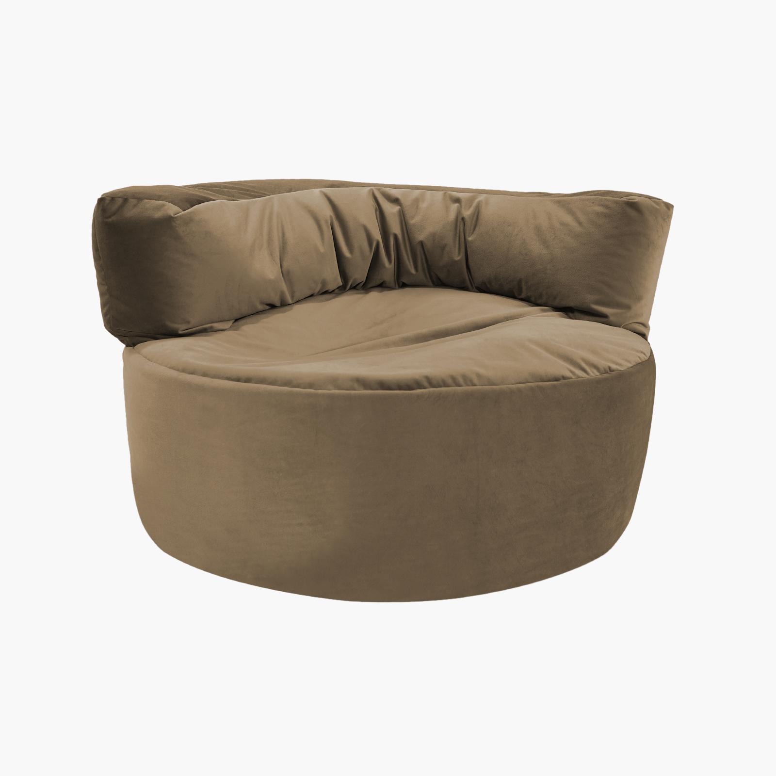Julie Solid Velvet Bean Bag Chair-furniture-sofaandseating-ottomansbeanbagsandpoufs-image-4