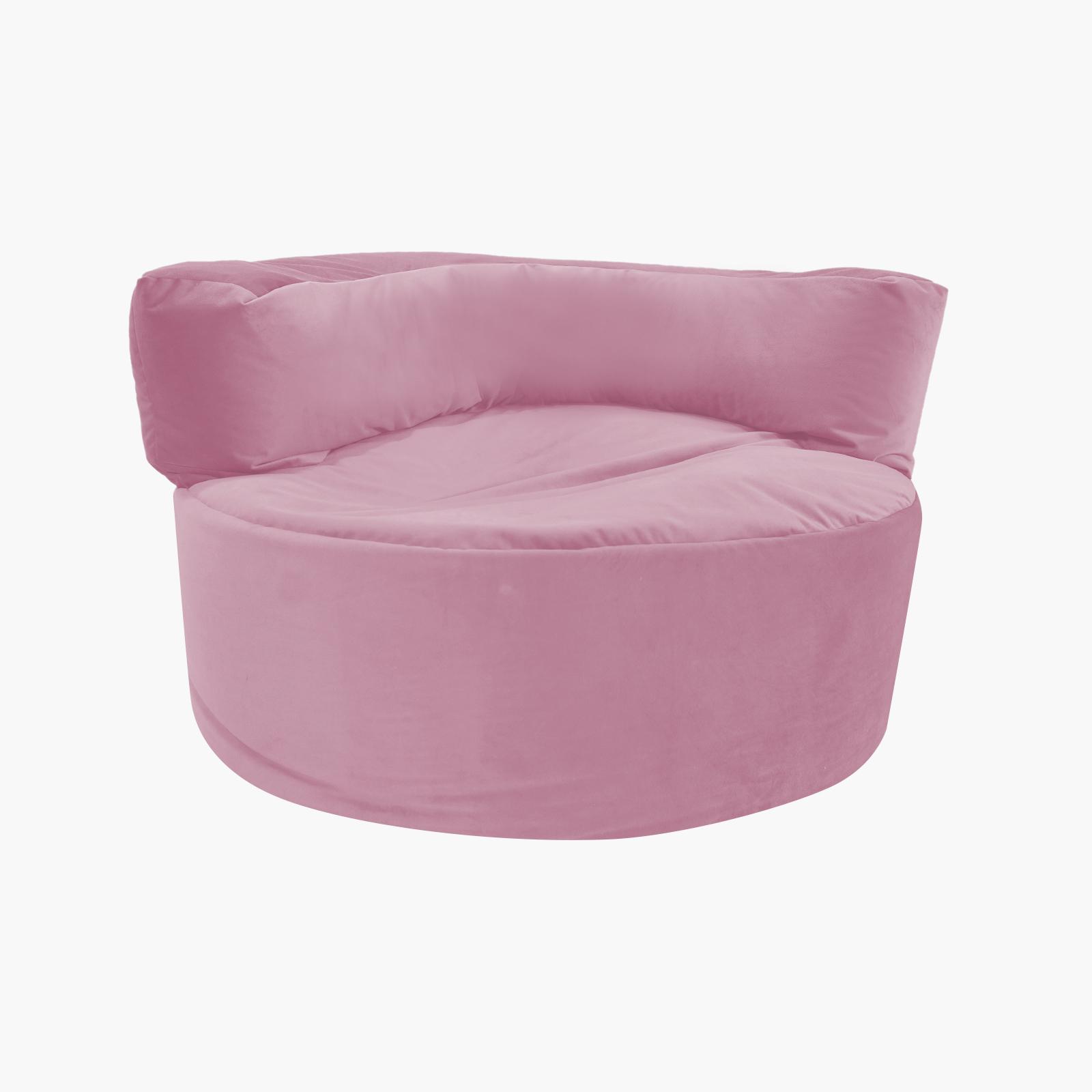 Julie Solid Velvet Bean Bag Chair-furniture-sofaandseating-ottomansbeanbagsandpoufs-image-3