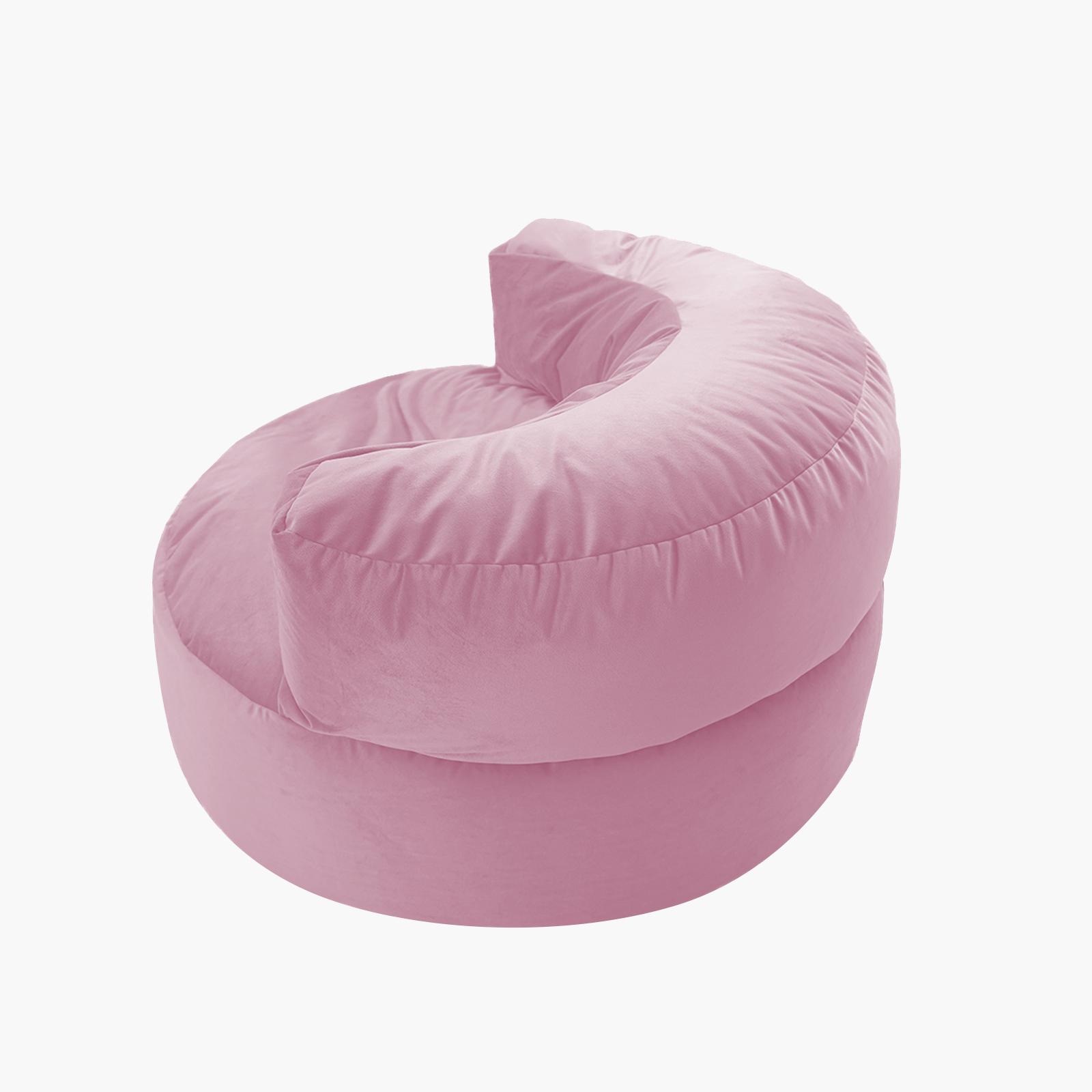 Julie Solid Velvet Bean Bag Chair-furniture-sofaandseating-ottomansbeanbagsandpoufs-image-4