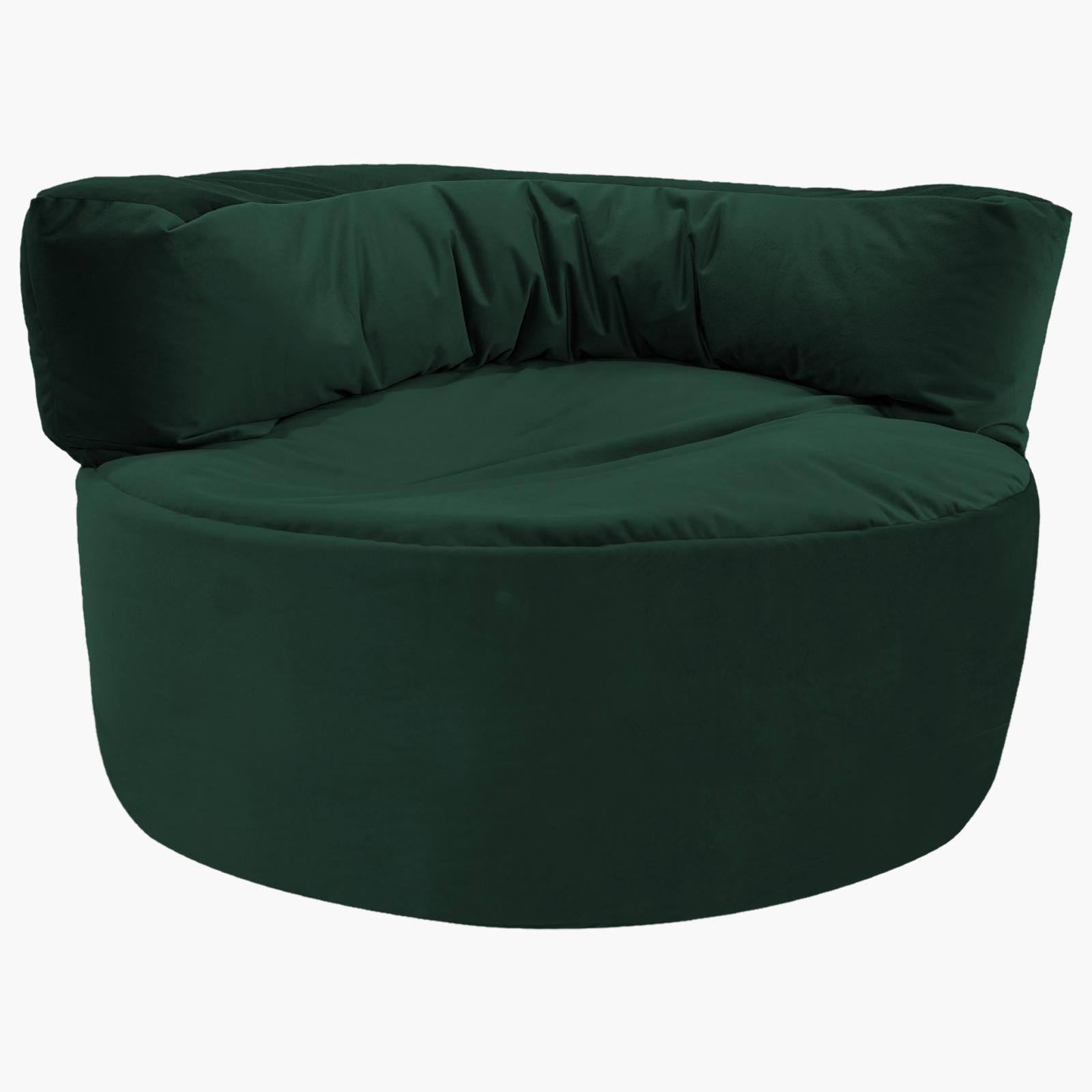 Julie Solid Velvet Bean Bag Chair-furniture-sofaandseating-ottomansbeanbagsandpoufs-image-2