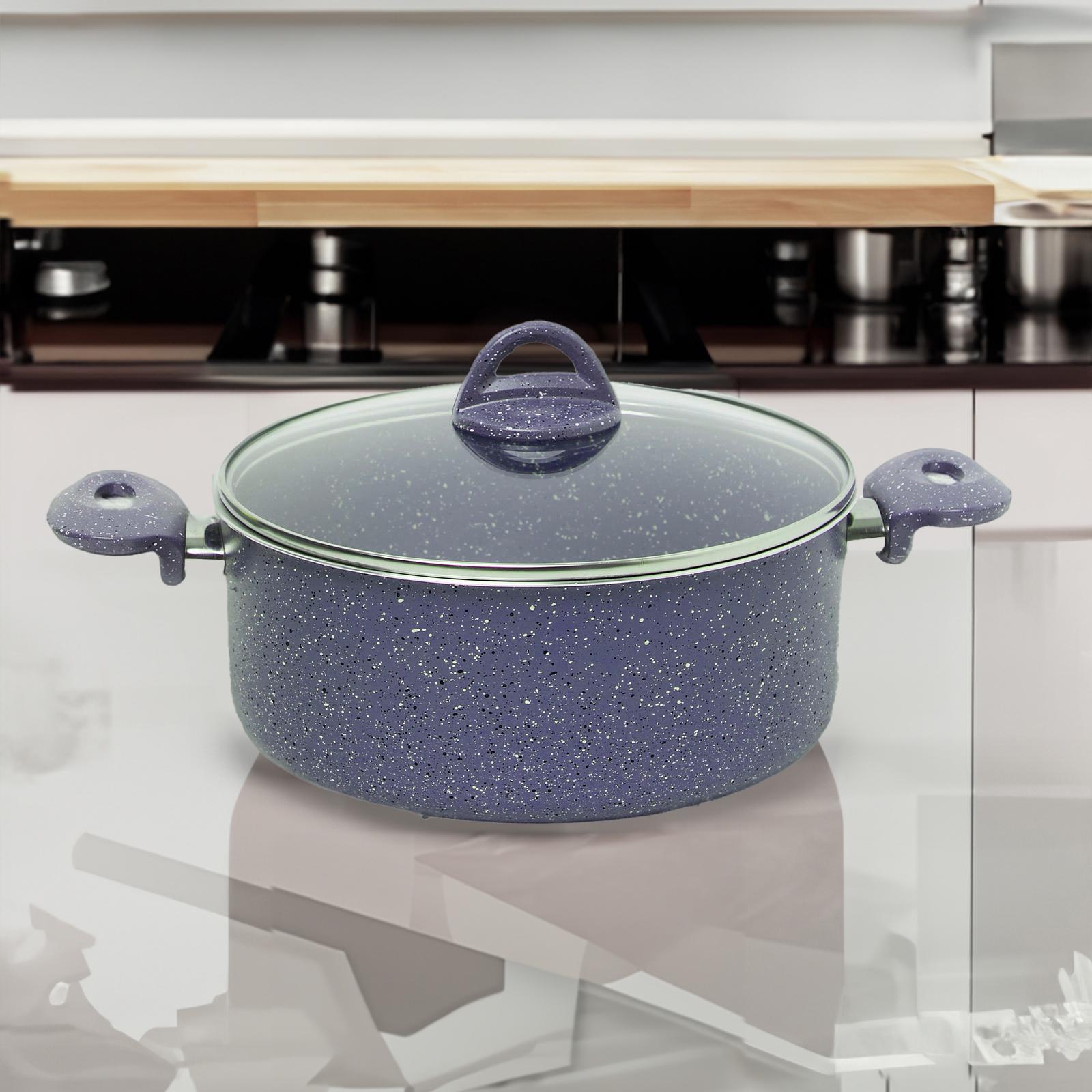 La Casa 6-Piece Turkish Granite Cookware Set with Pyrex Lid-household-kitchen-cookware-cookwareandsets-image-3
