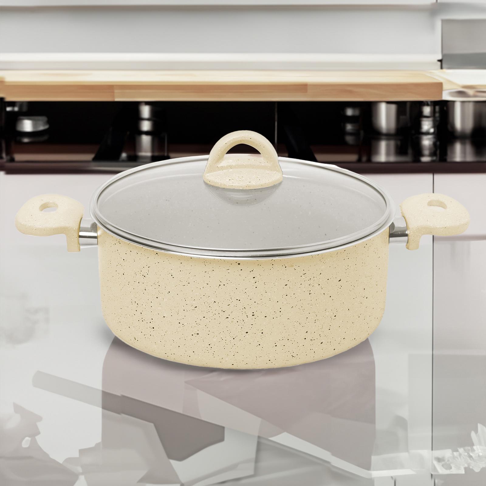 La Casa 6-Piece Turkish Granite Cookware Set with Pyrex Lid-household-kitchen-cookware-cookwareandsets-image-3