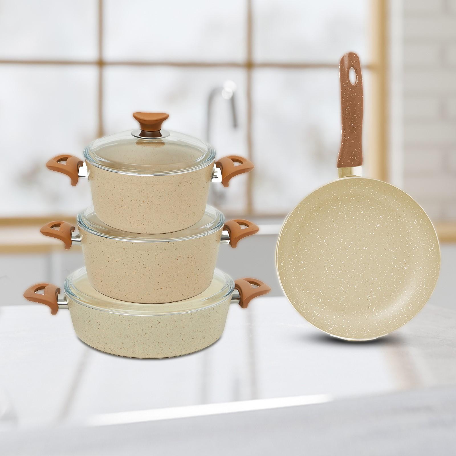 La Casa 7-Piece Turkish Granite Cookware Set-household-kitchen-cookware-cookwareandsets-image-1