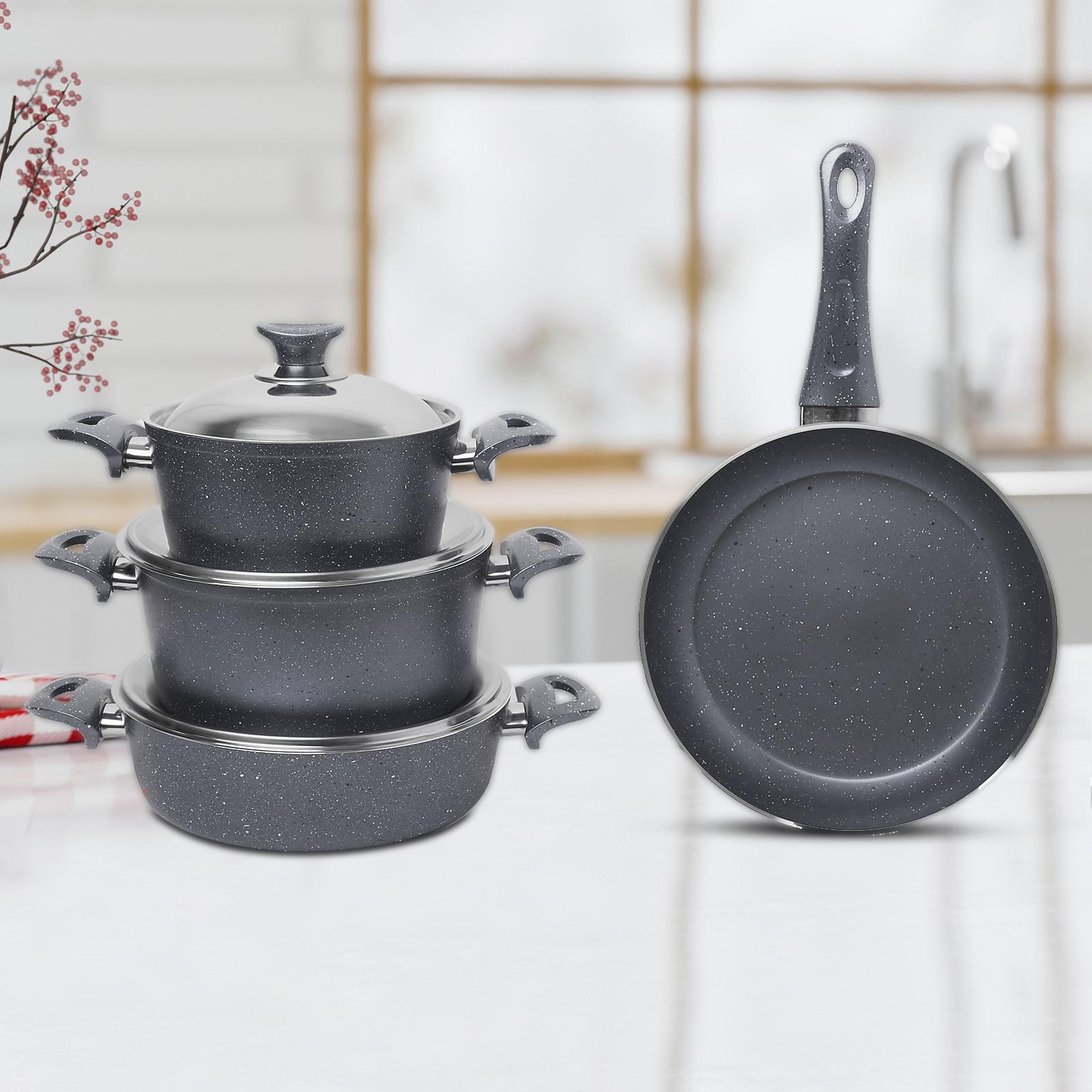 Turkish Granite 7-Piece Cookware Set with Steel Lid-household-kitchen-cookware-cookwareandsets-image-1
