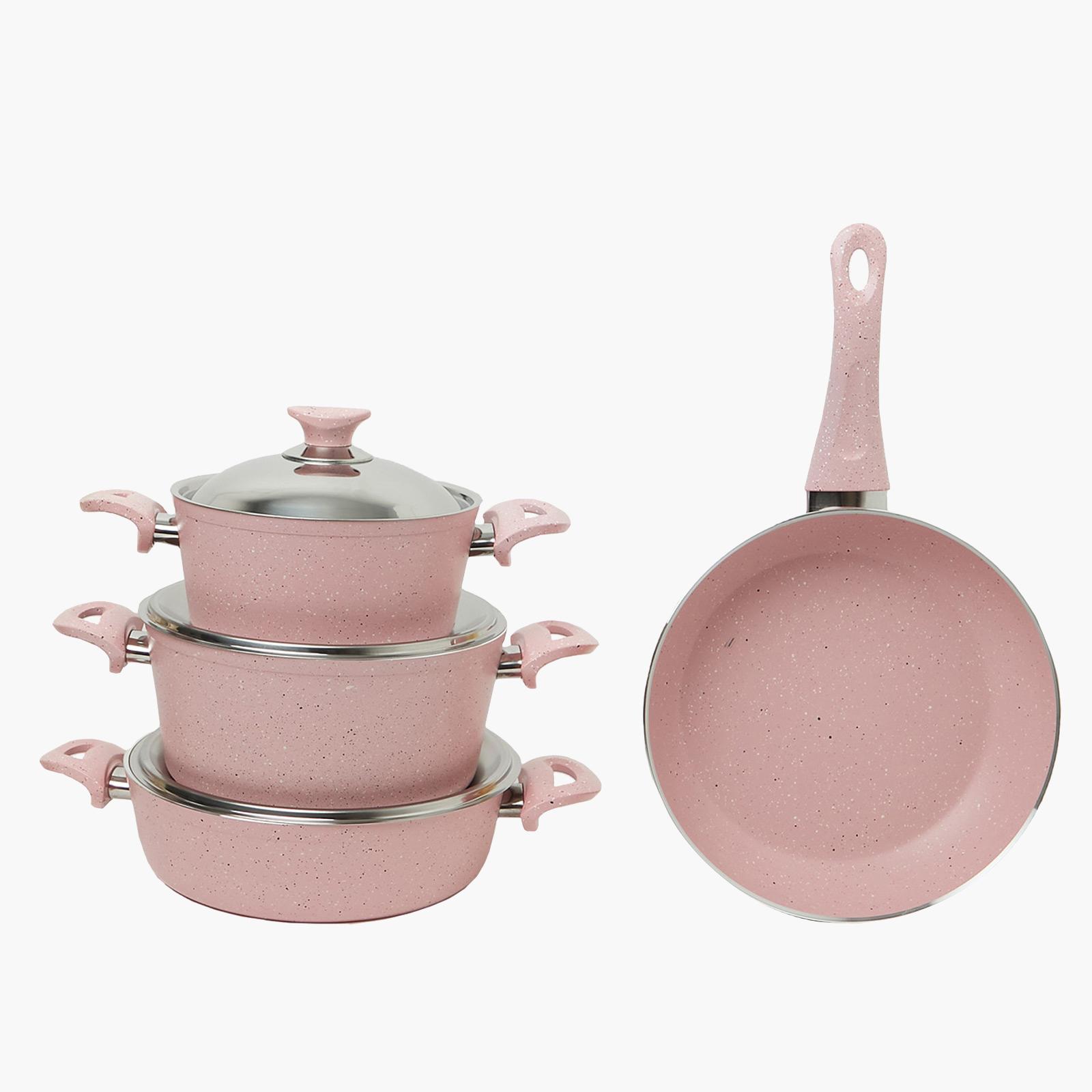 Turkish Granite 7-Piece Cookware Set with Steel Lid-household-kitchen-cookware-cookwareandsets-image-2