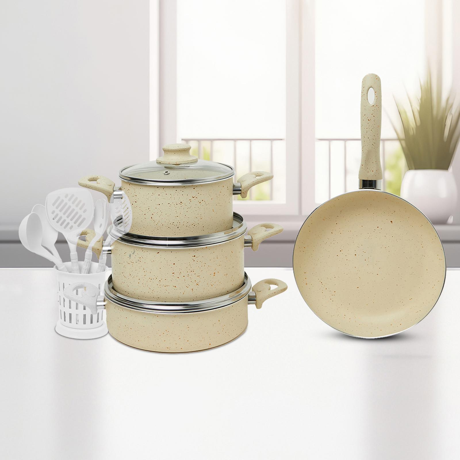 Kunzita Home Napoli 13-Pieces Turkish Granite Cookware Set-household-kitchen-cookware-cookwareandsets-image-1
