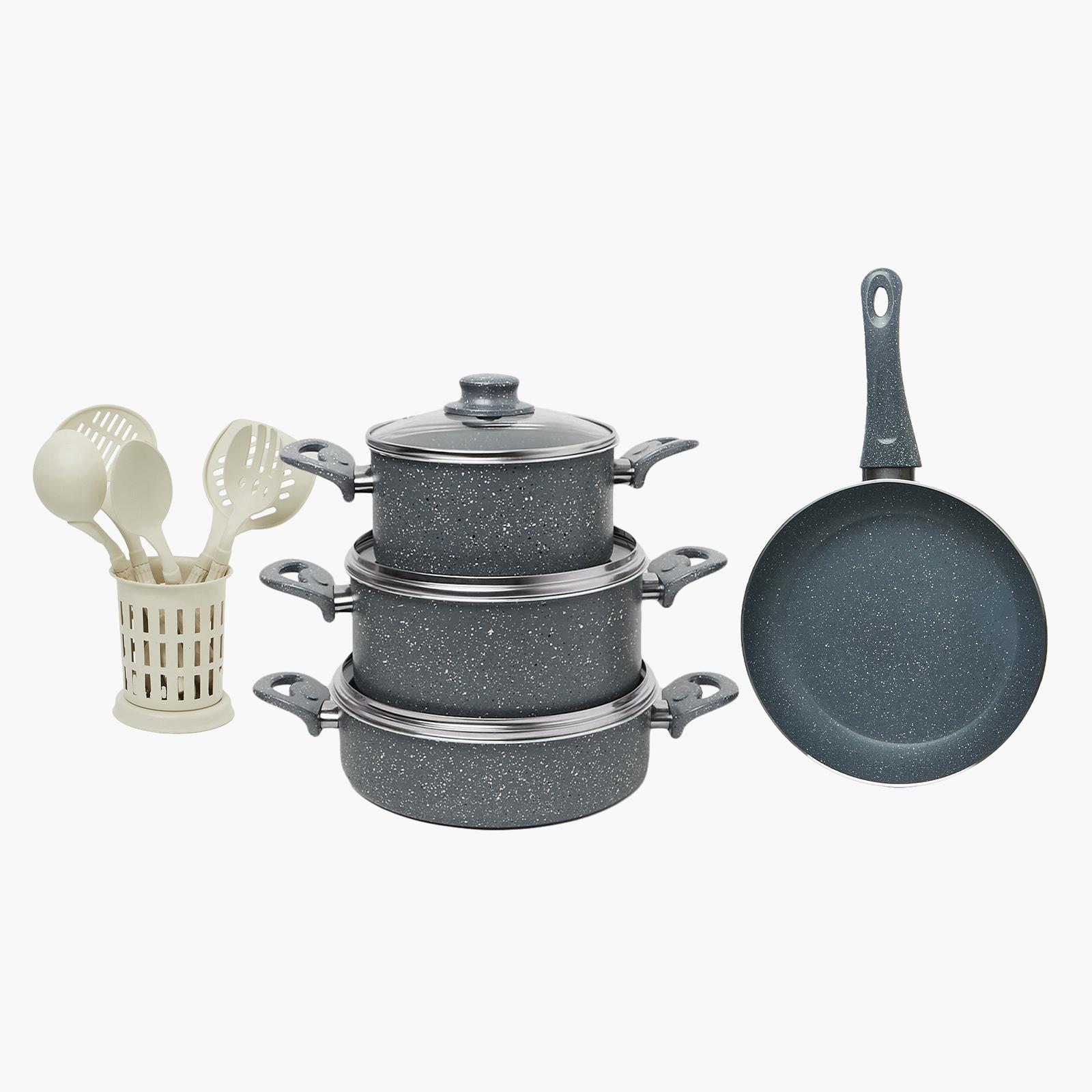 Kunzita Home Napoli 13-Pieces Turkish Granite Cookware Set-household-kitchen-cookware-cookwareandsets-image-2