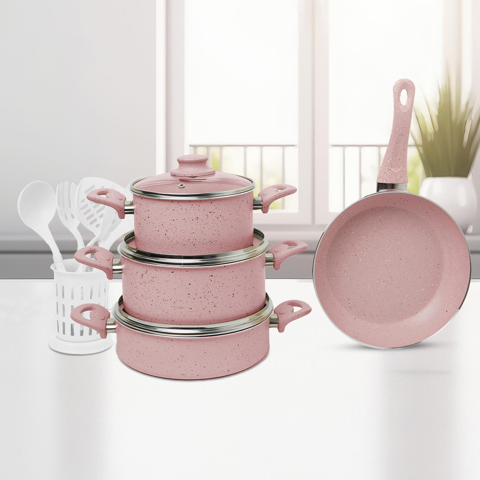 Kunzita Home Napoli 13-Pieces Turkish Granite Cookware Set-household-kitchen-cookware-cookwareandsets-image-1