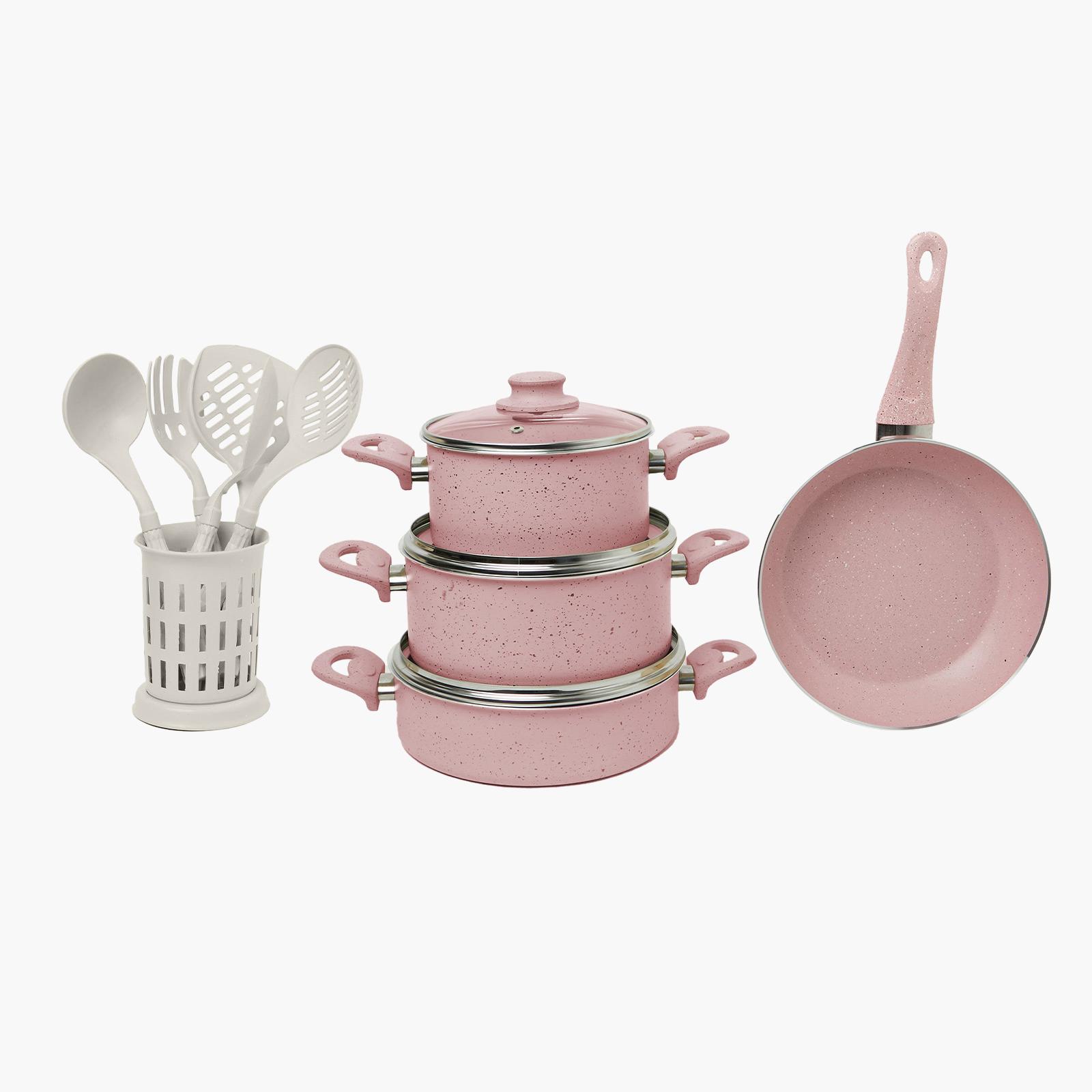 Kunzita Home Napoli 13-Pieces Turkish Granite Cookware Set-household-kitchen-cookware-cookwareandsets-image-2