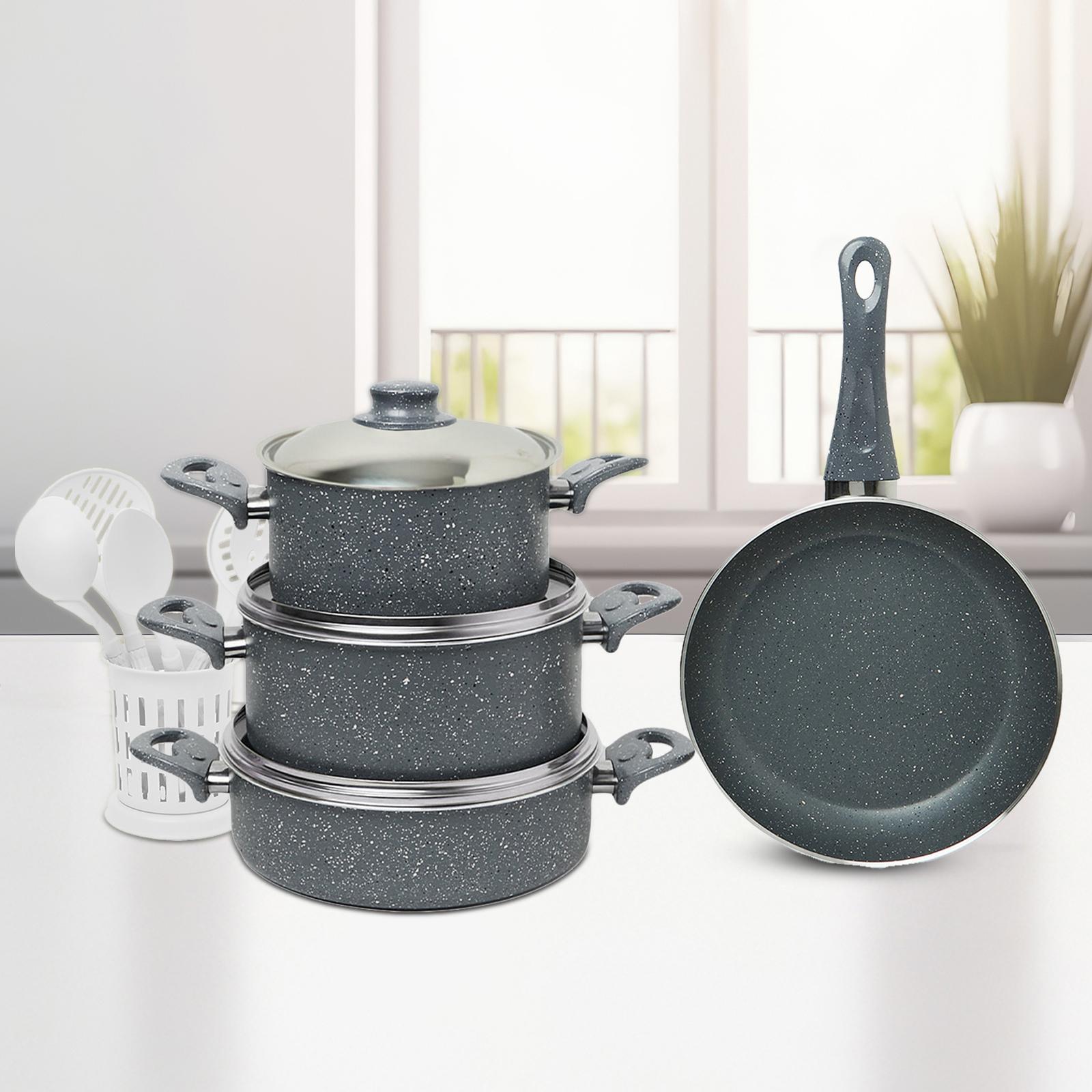 Kunzita Home Napoli 13-Pieces Turkish Granite Cookware Set-household-kitchen-cookware-cookwareandsets-image-1