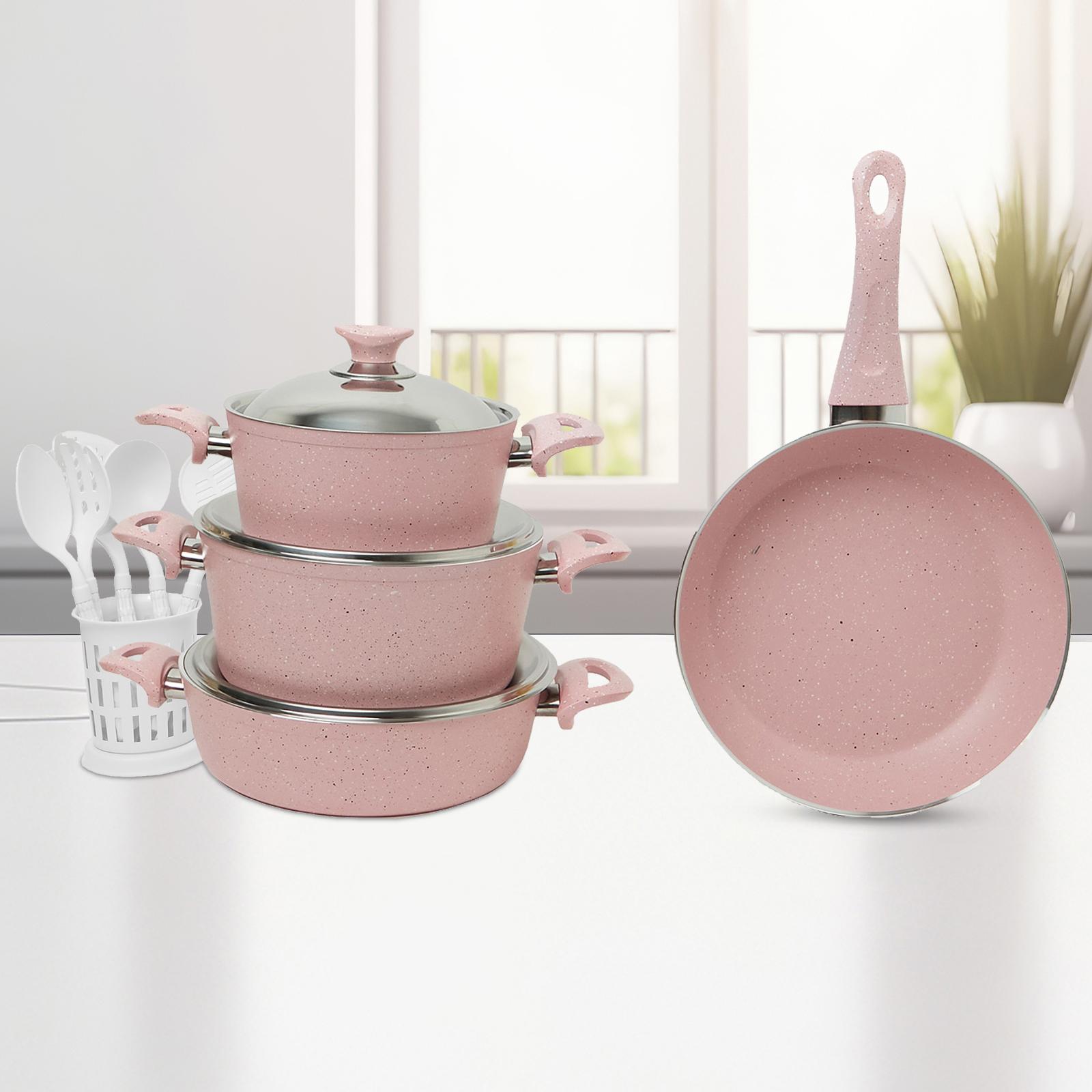 Turkish Granite 13-Piece Cookware Set with Steel Lid-household-kitchen-cookware-cookwareandsets-image-1