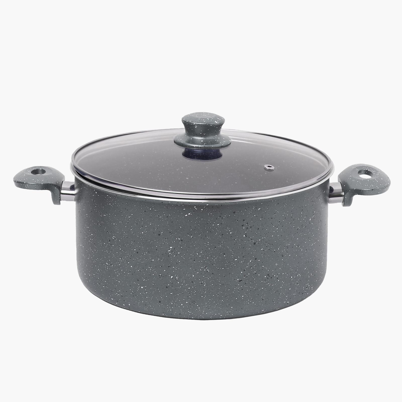 Kunzita Home Napoli 18-Piece Turkish Granite Cookware Set with Pyrex Lid-household-kitchen-cookware-cookwareandsets-image-3