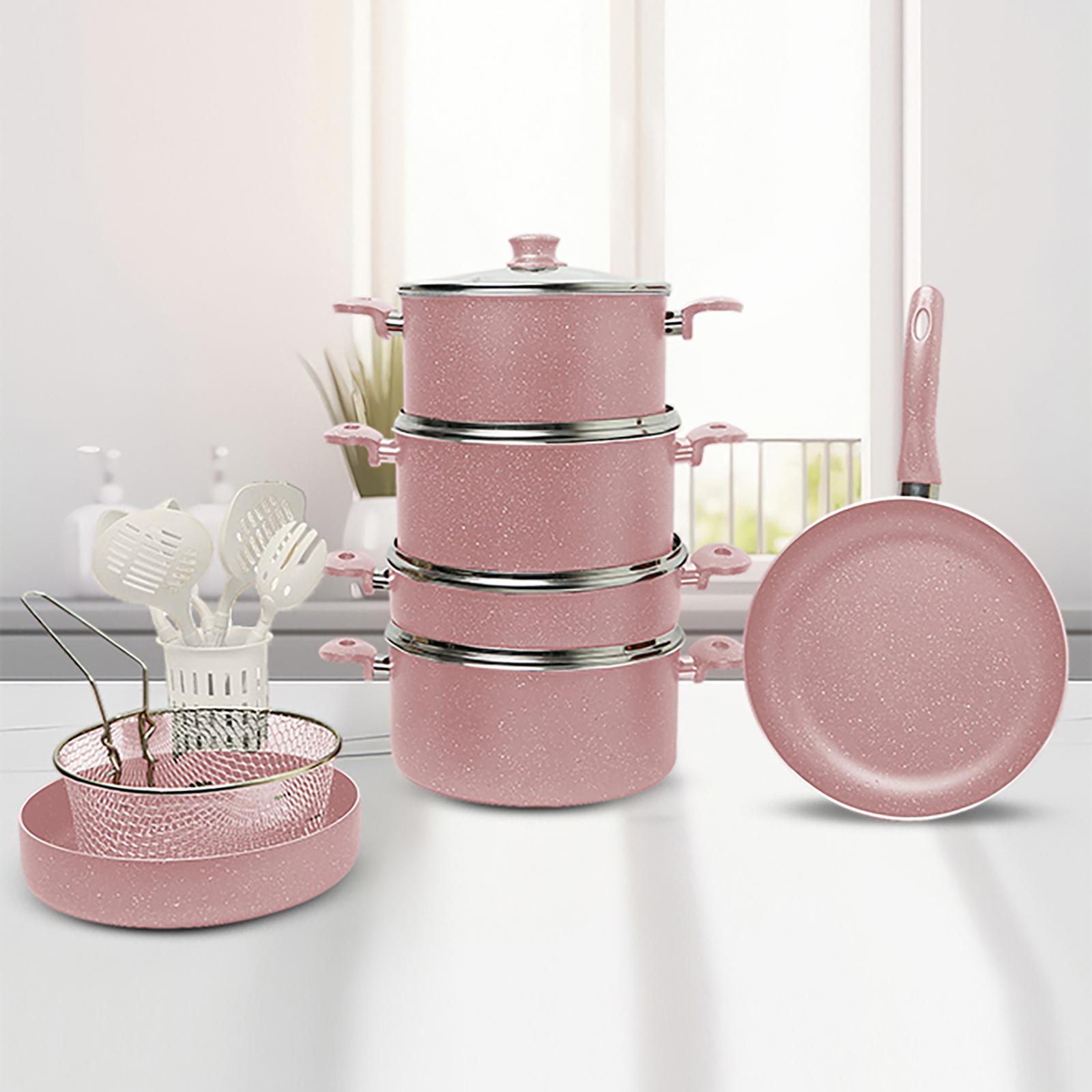 Kunzita Home Napoli 18-Piece Turkish Granite Cookware Set with Pyrex Lid-household-kitchen-cookware-cookwareandsets-image-1