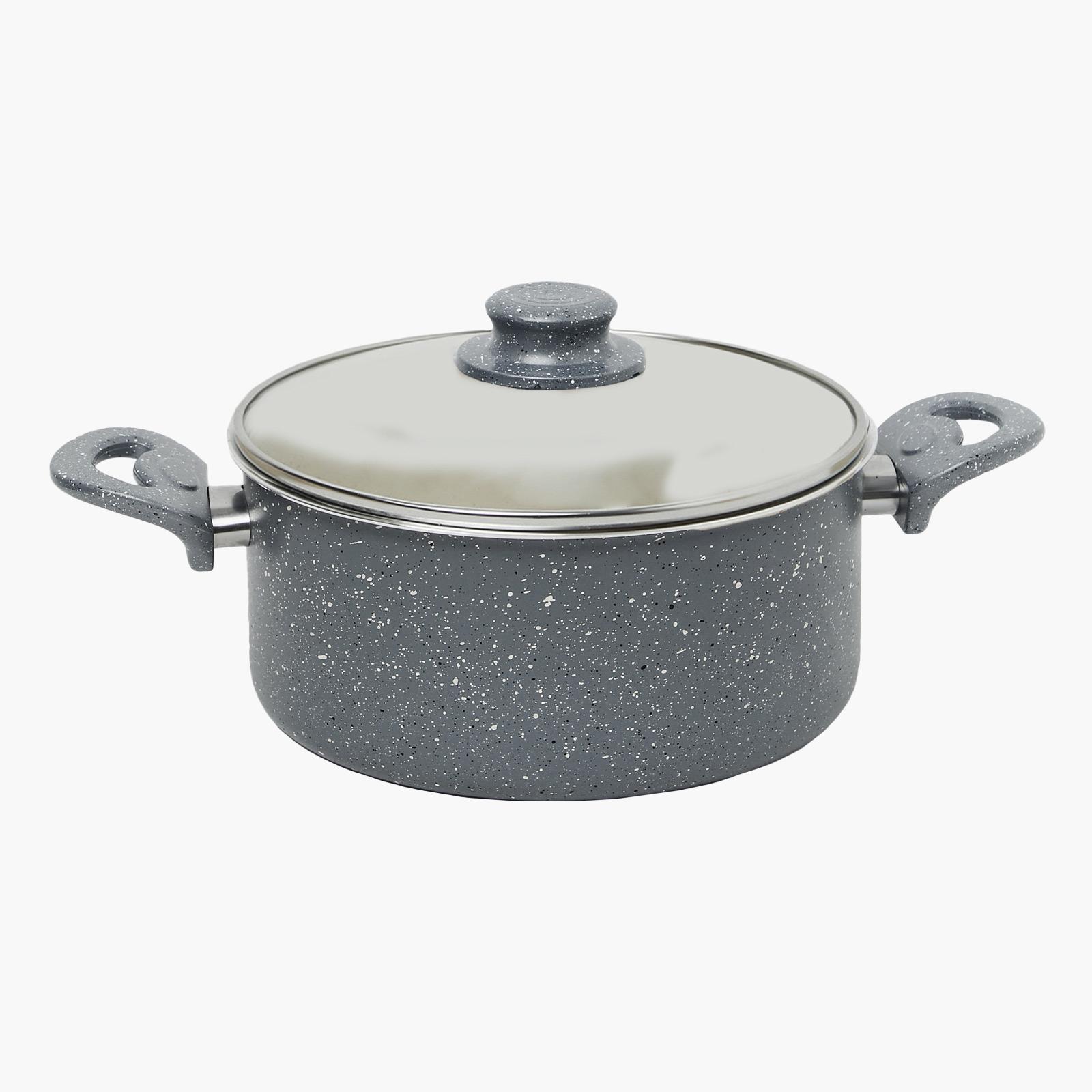 طقم أواني طهي جرانيت تركي 18 قطعة بأغطية فولاذ كونزيتا هوم نابولي من إن هاوس-household-kitchen-cookware-cookwareandsets-image-3