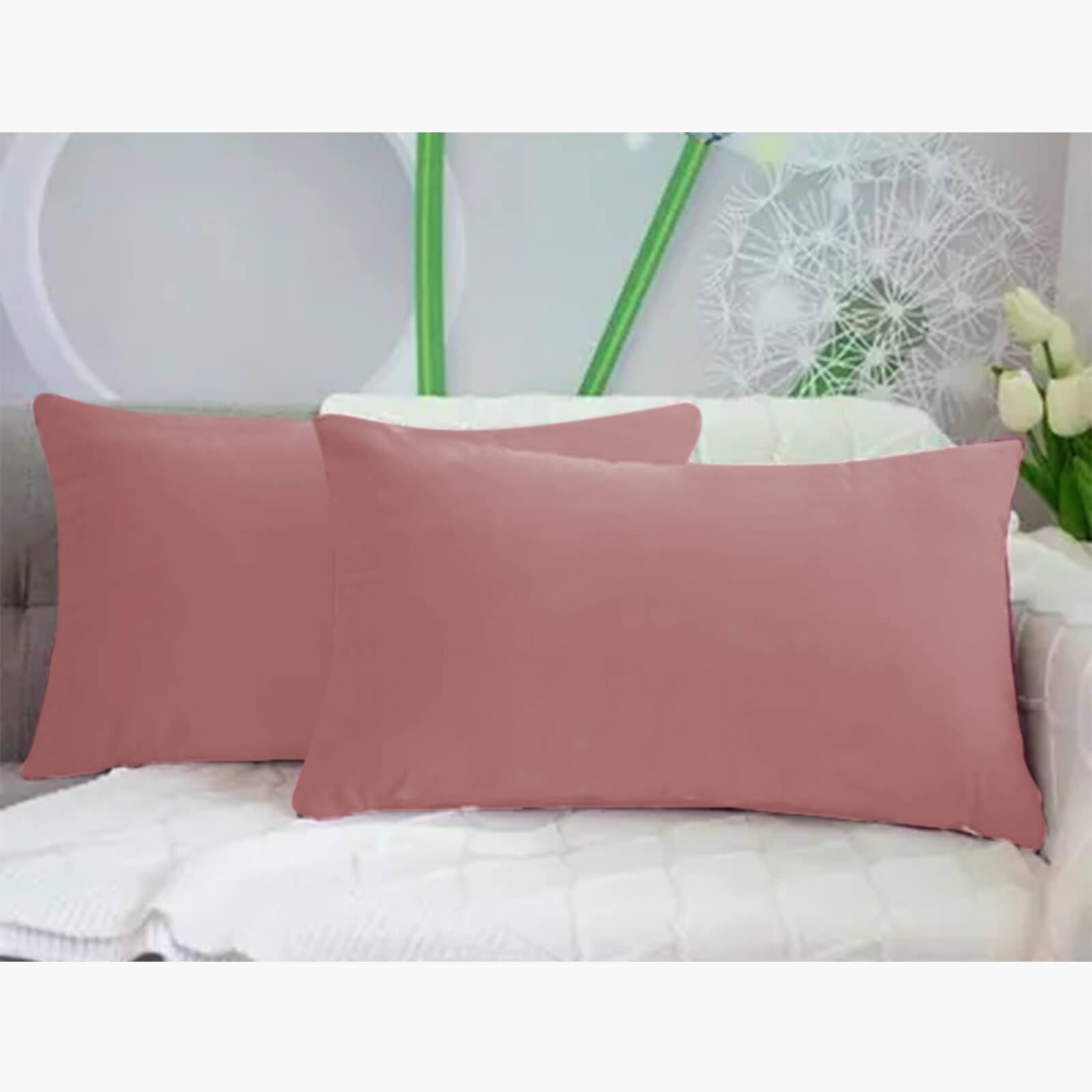 Velvet 2-Piece Filled Cushion Set - 50x30 cms-household-cushionsandthrows-filledcushions-decorativecushions-image-1