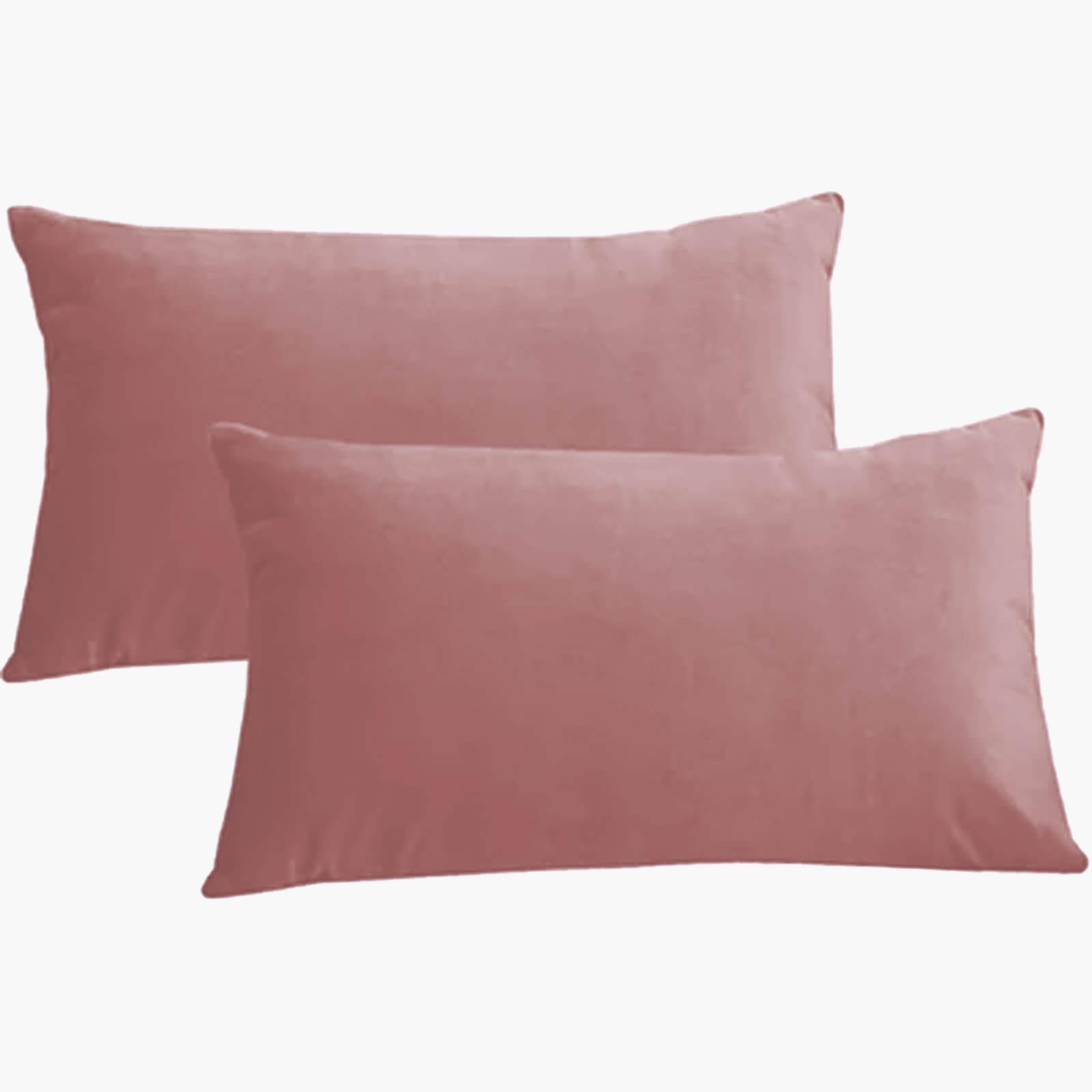 Velvet 2-Piece Filled Cushion Set - 50x30 cms-household-cushionsandthrows-filledcushions-decorativecushions-image-2