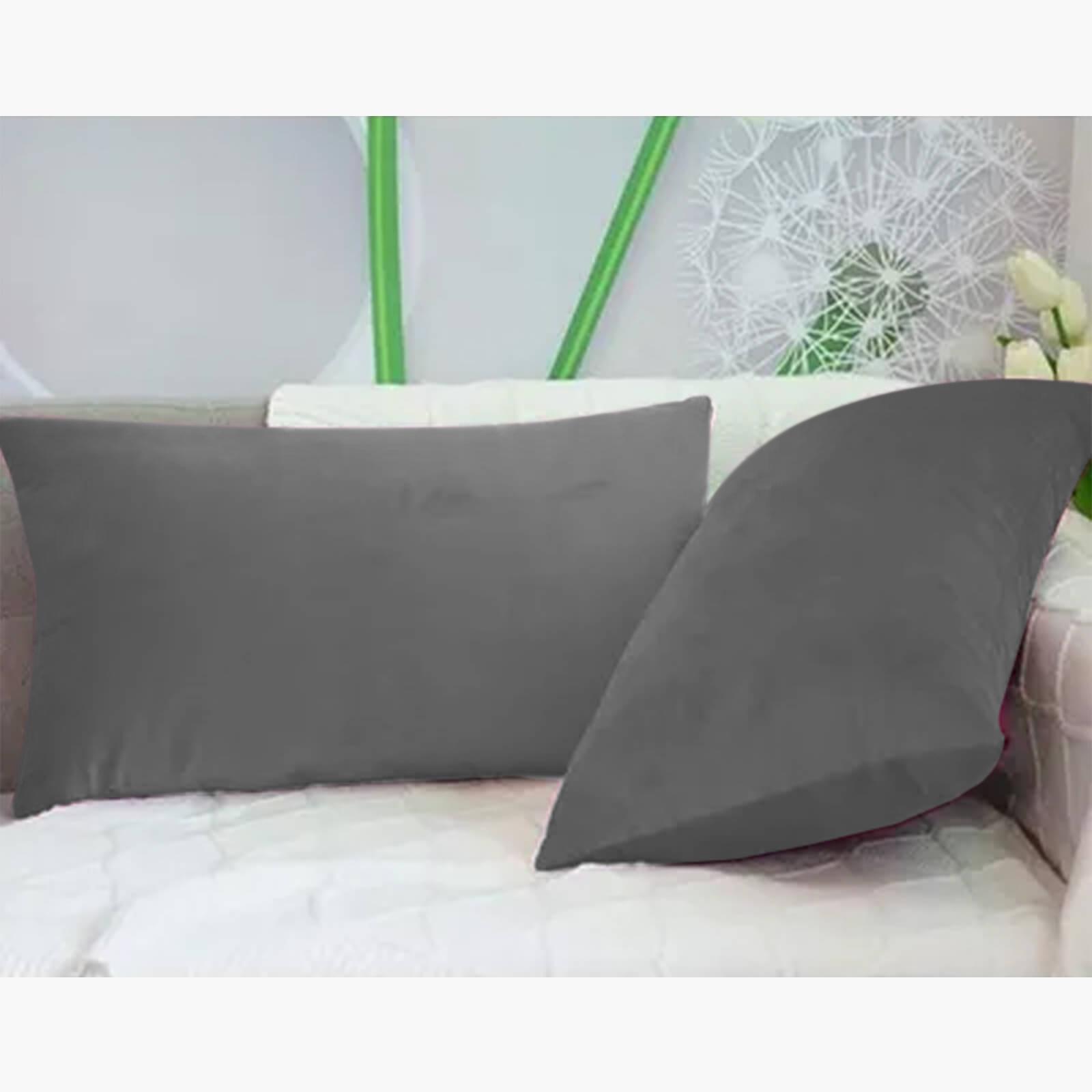 Velvet 2-Piece Filled Cushion Set - 50x30 cms-household-cushionsandthrows-filledcushions-decorativecushions-image-3