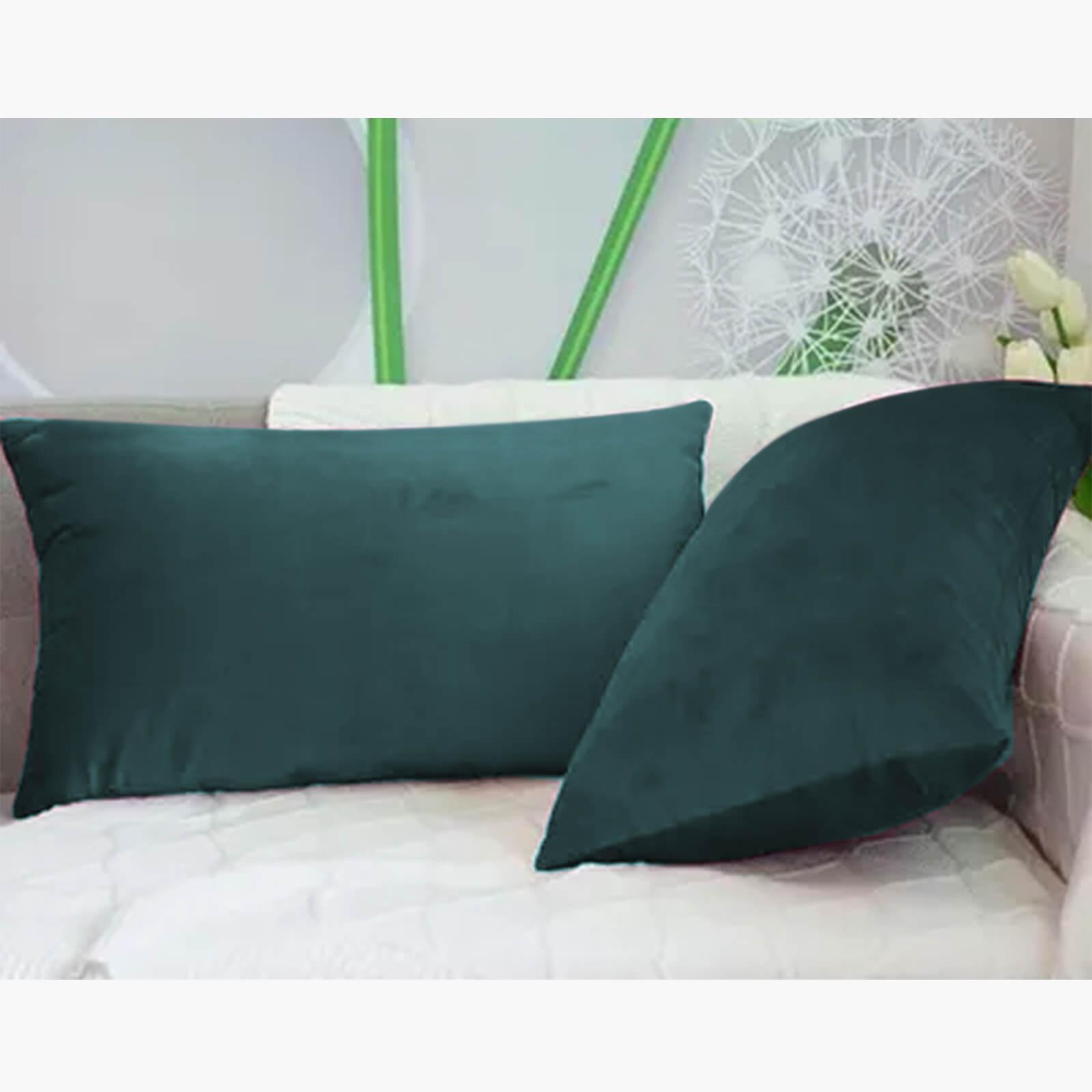 Velvet 2-Piece Filled Cushion Set - 50x30 cms-household-cushionsandthrows-filledcushions-decorativecushions-image-3