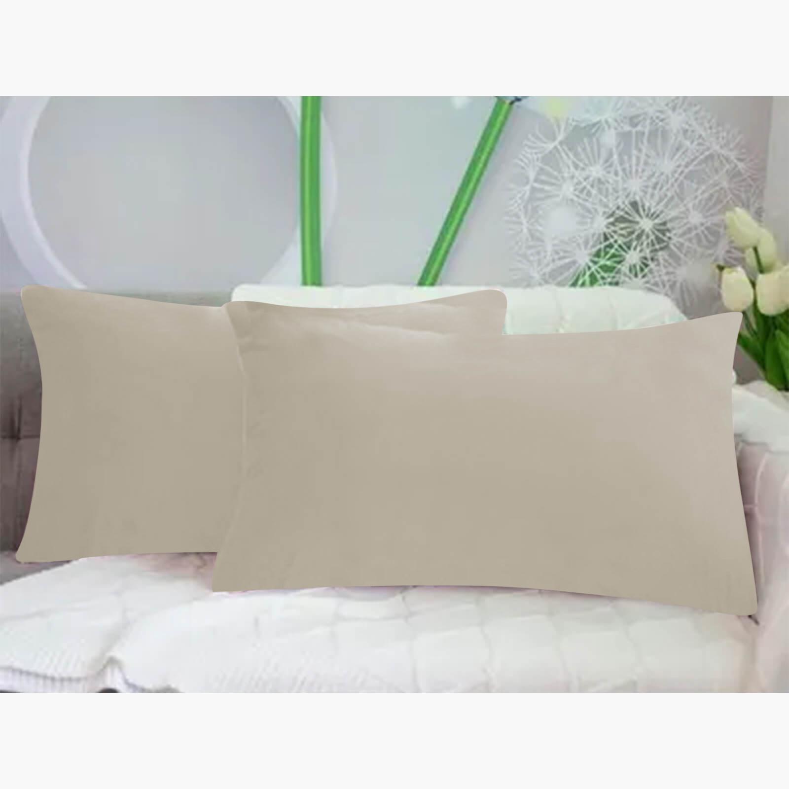 Velvet 2-Piece Filled Cushion Set - 50x30 cms-household-cushionsandthrows-filledcushions-decorativecushions-image-1