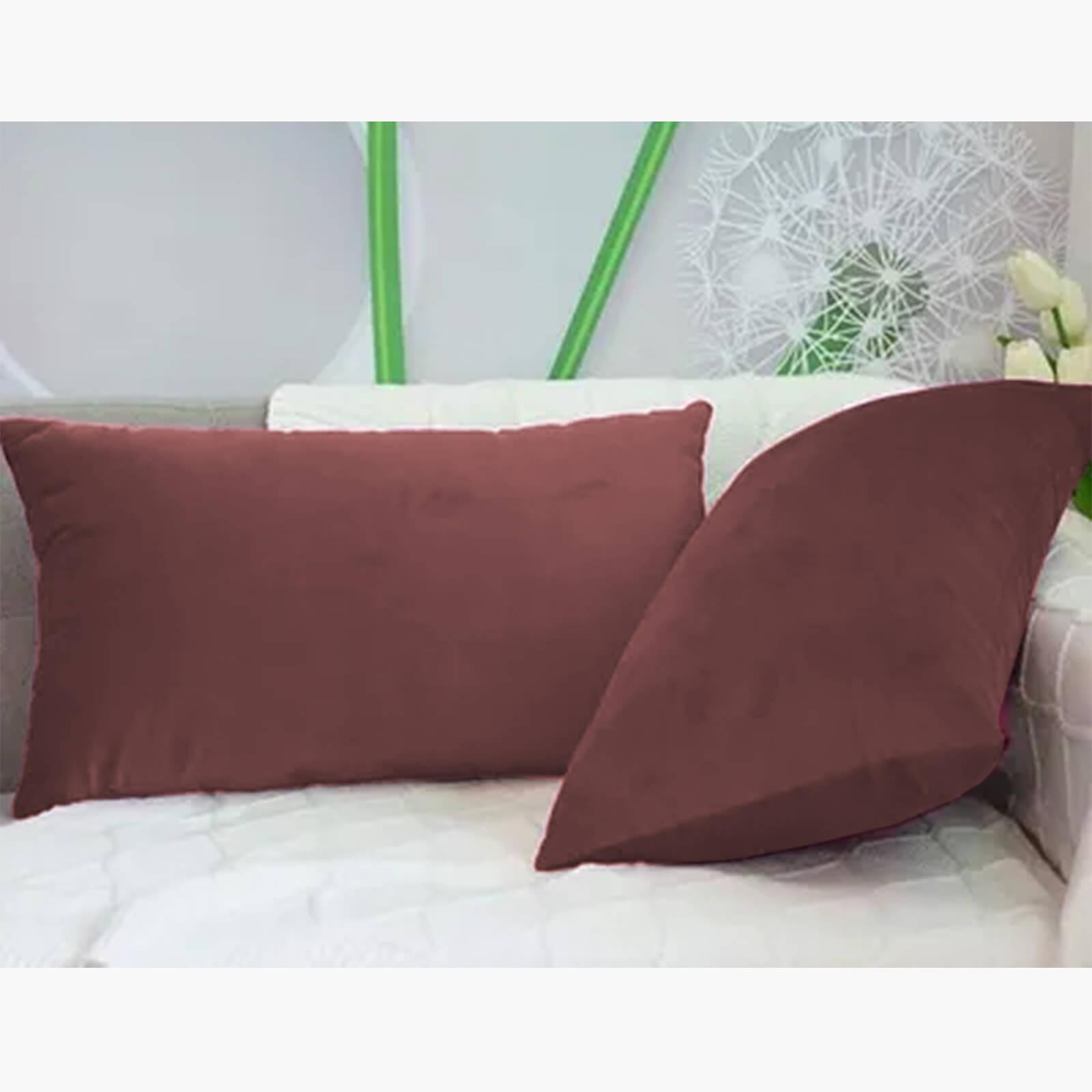 Velvet 2-Piece Filled Cushion Set - 50x30 cms-household-cushionsandthrows-filledcushions-decorativecushions-image-3