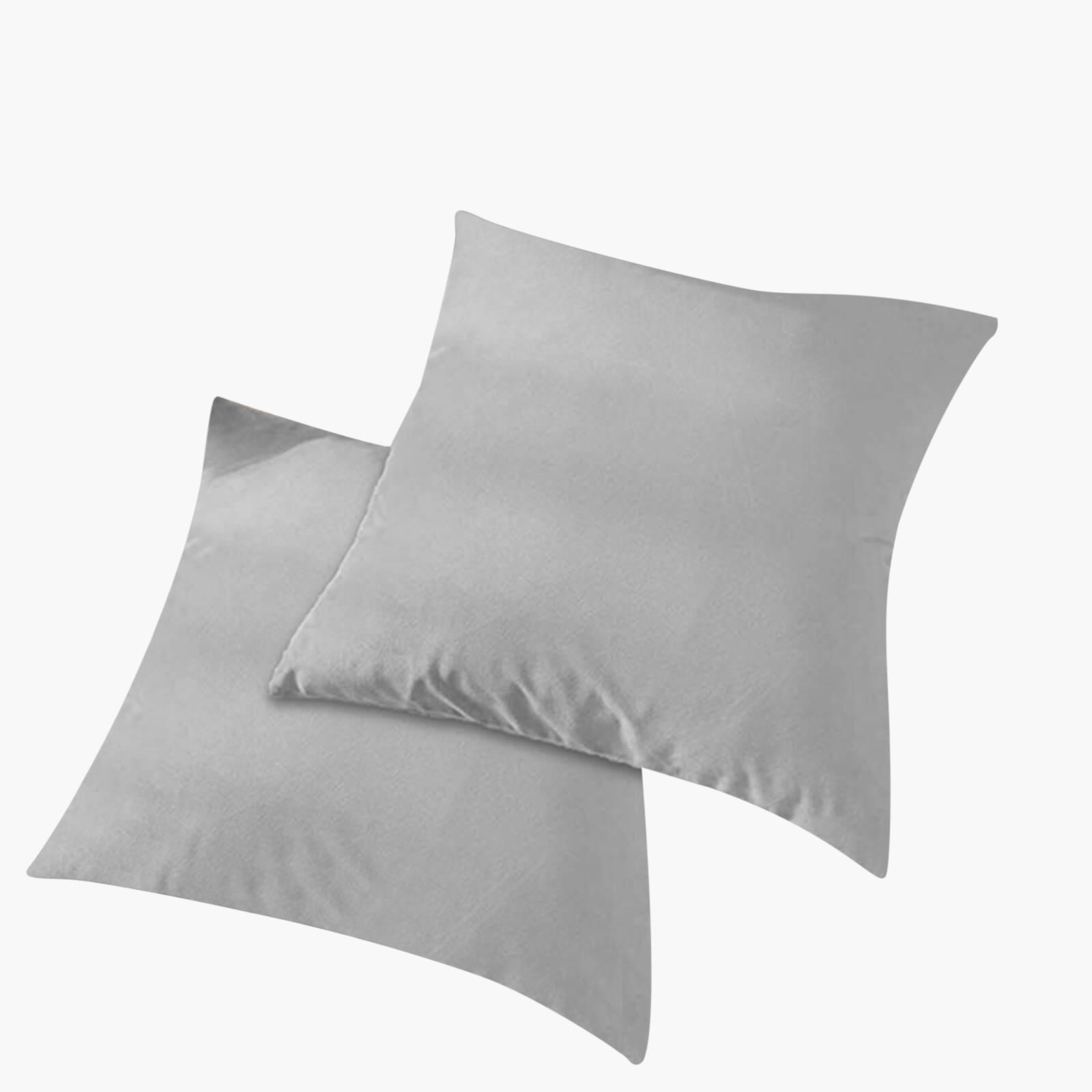 Velvet 2-Piece Filled Cushion Set - 45x45 cms-household-cushionsandthrows-filledcushions-decorativecushions-image-2