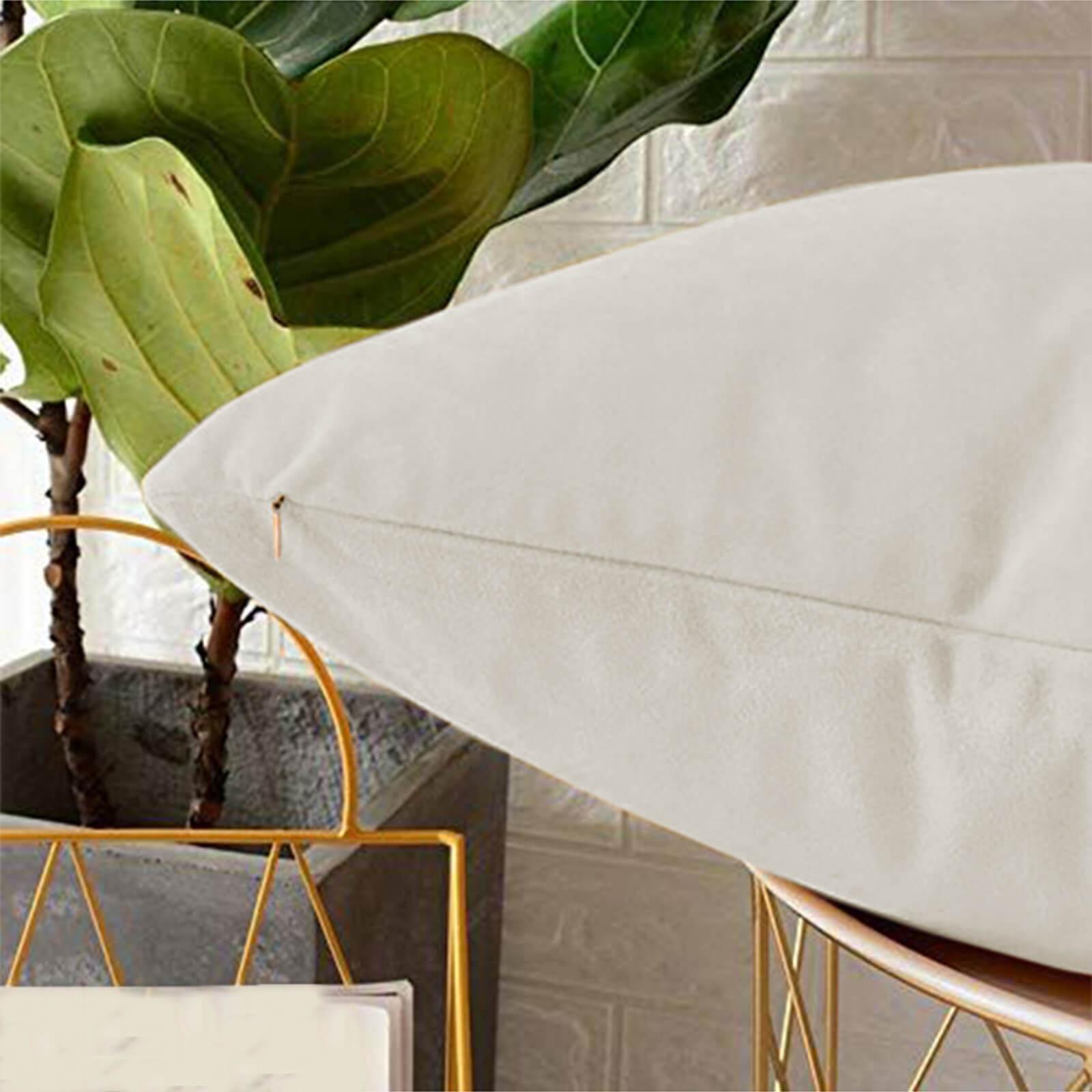 Velvet 2-Piece Filled Cushion Set - 45x45 cms-household-cushionsandthrows-filledcushions-decorativecushions-image-3