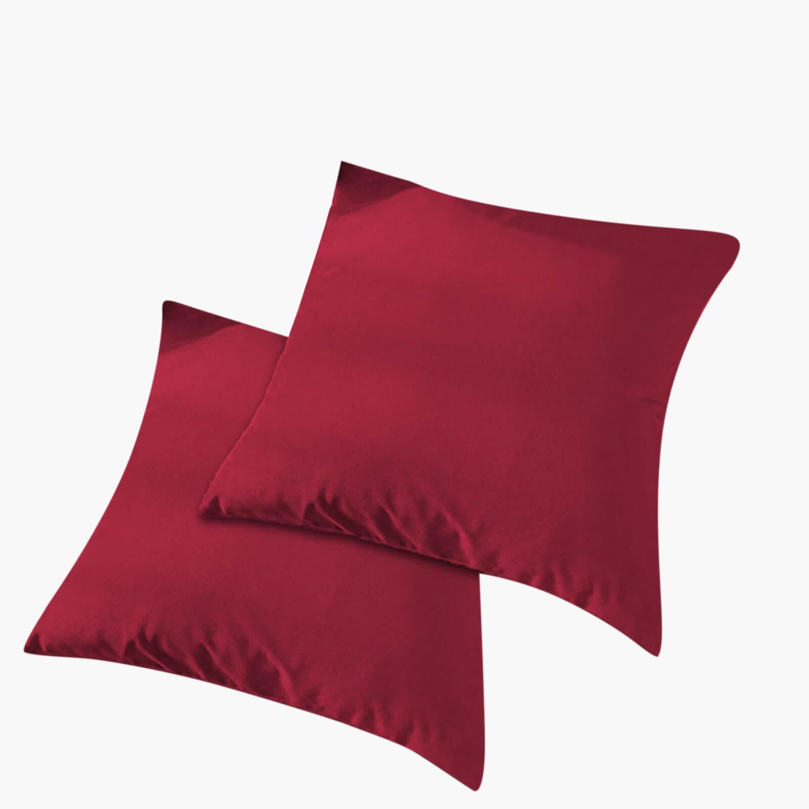 Velvet 2-Piece Filled Cushion Set - 45x45 cms-household-cushionsandthrows-filledcushions-decorativecushions-image-3