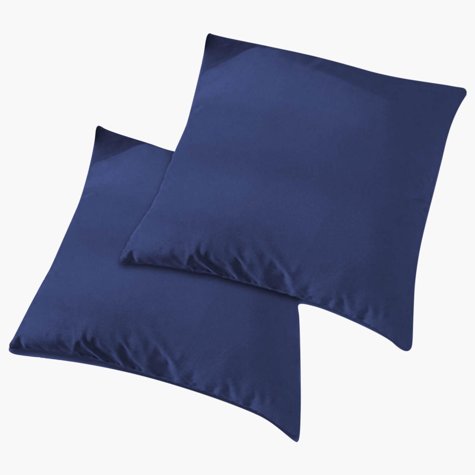 Velvet 2-Piece Filled Cushion Set - 45x45 cms-household-cushionsandthrows-filledcushions-decorativecushions-image-2