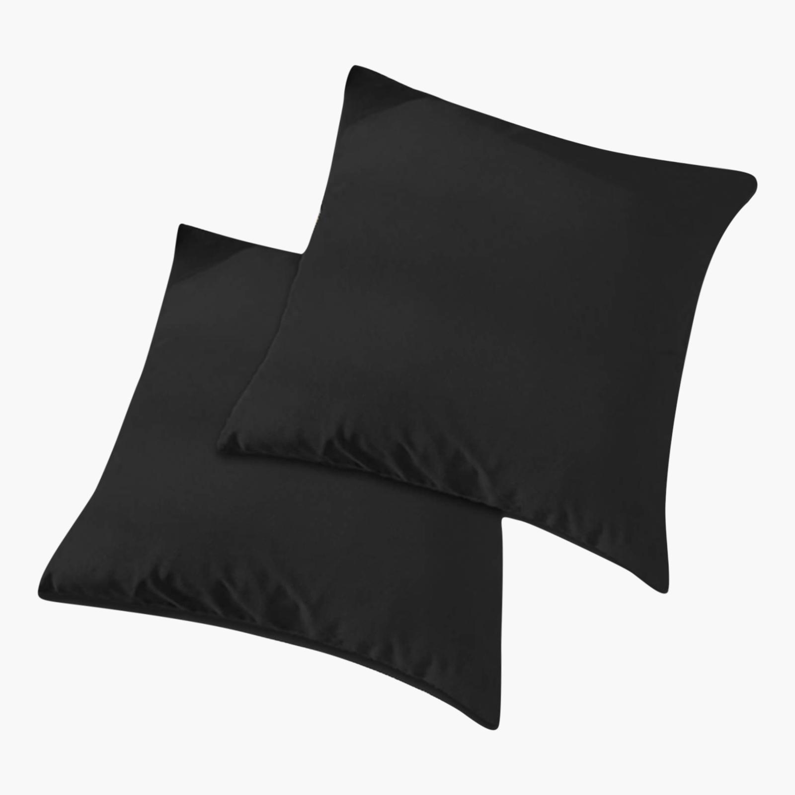 Velvet 2-Piece Filled Cushion Set - 45x45 cms-household-cushionsandthrows-filledcushions-decorativecushions-image-2
