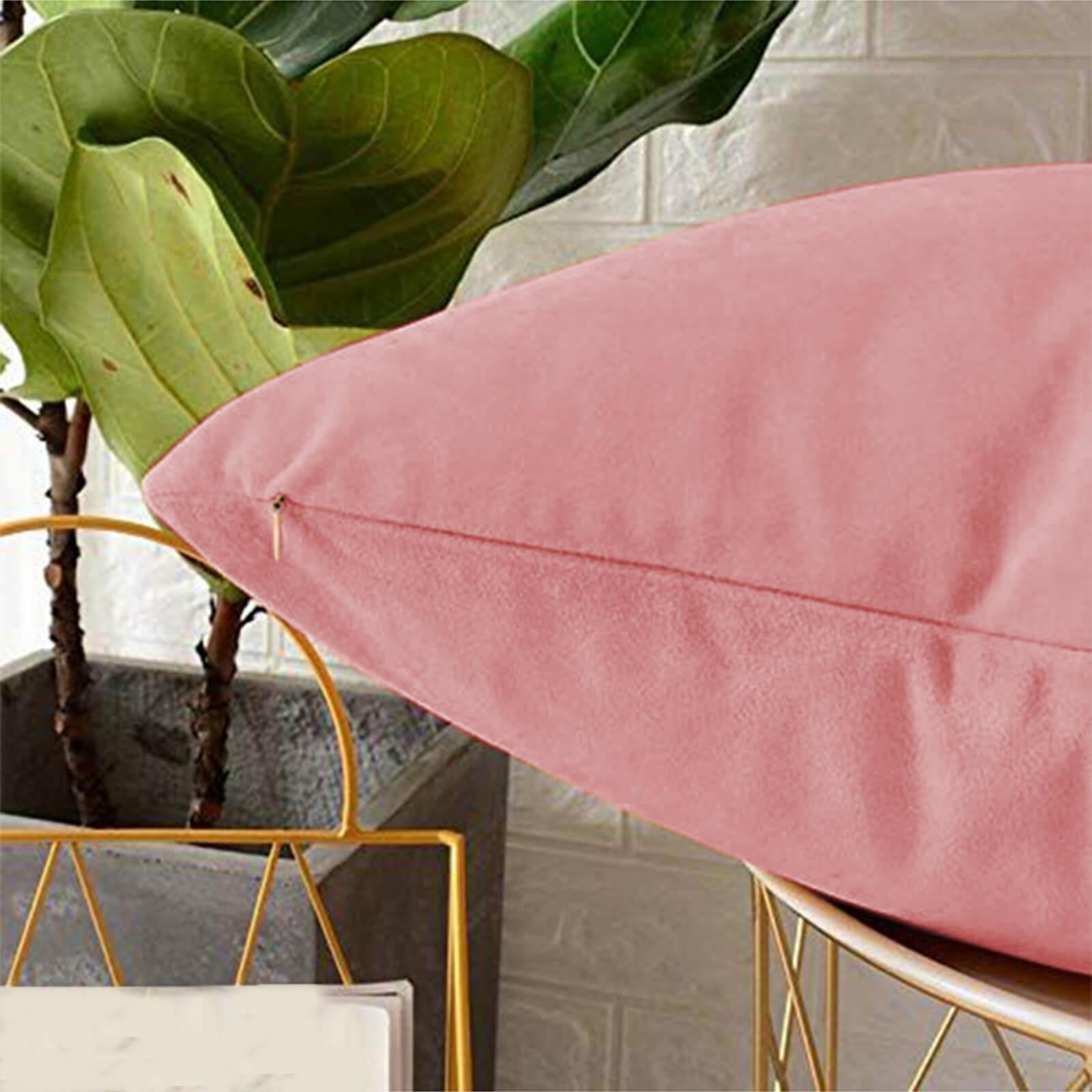 Velvet 2-Piece Filled Cushion Set - 65x65 cms-household-cushionsandthrows-filledcushions-decorativecushions-image-3