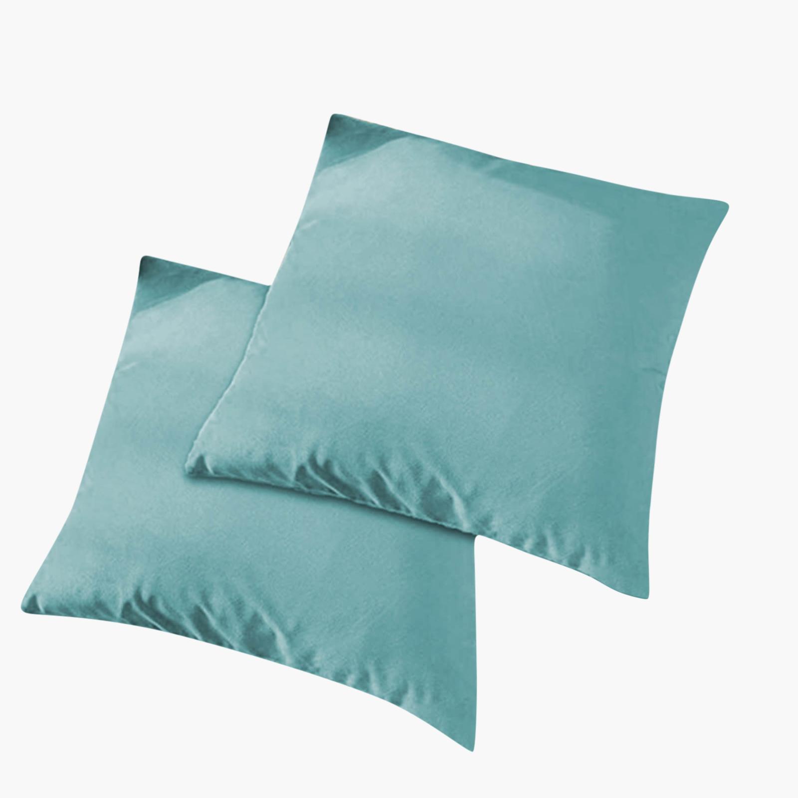 Velvet 2-Piece Filled Cushion Set - 65x65 cms-household-cushionsandthrows-filledcushions-decorativecushions-image-2