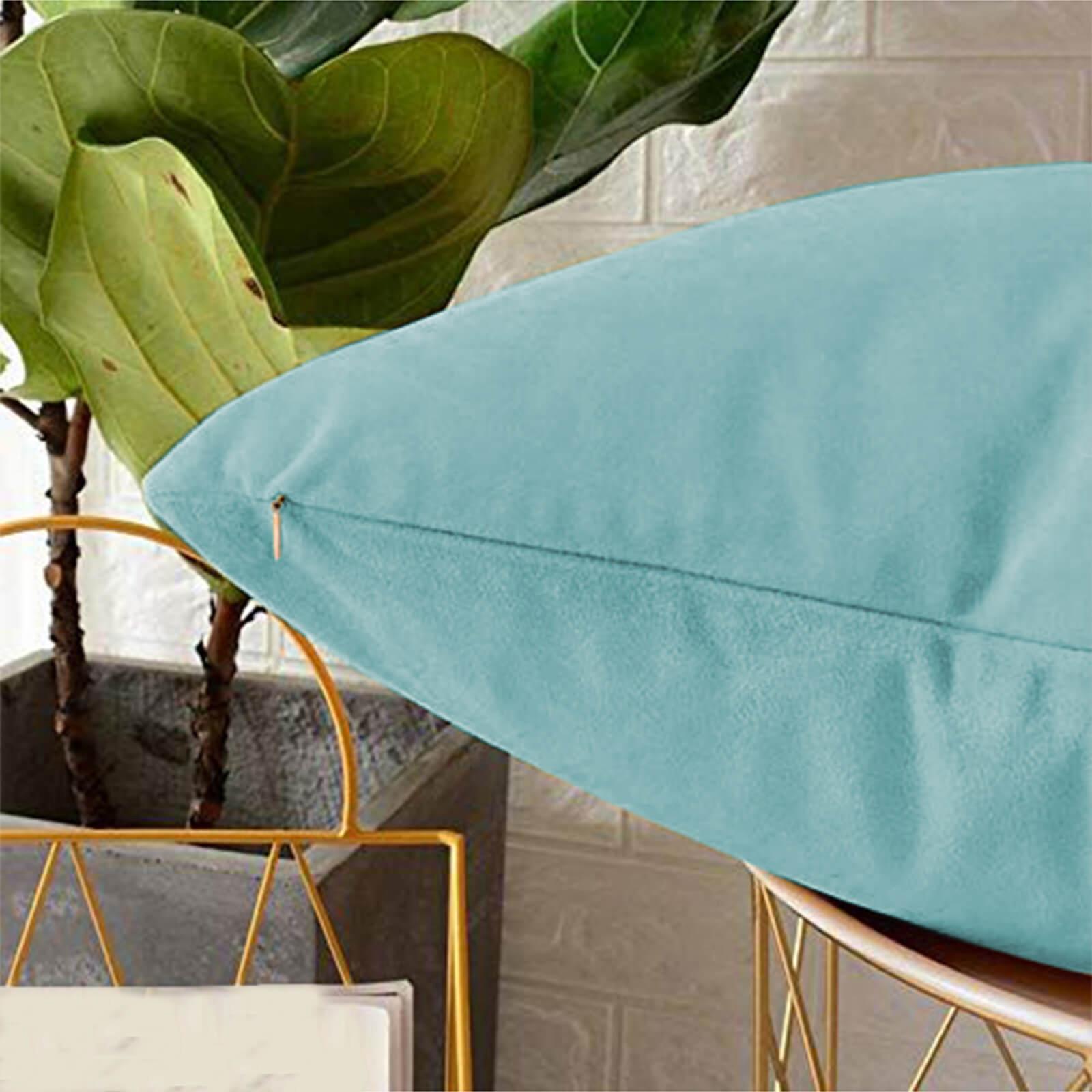 Velvet 2-Piece Filled Cushion Set - 65x65 cms-household-cushionsandthrows-filledcushions-decorativecushions-image-3