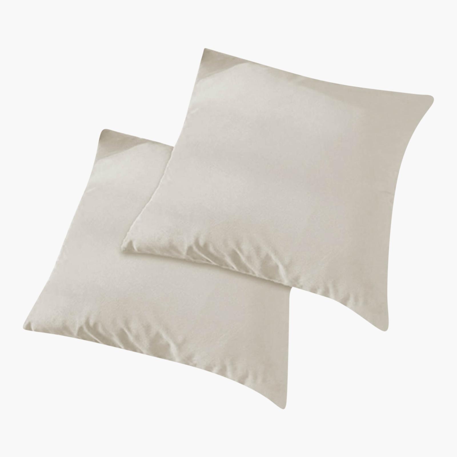 Velvet 2-Piece Filled Cushion Set - 65x65 cms-household-cushionsandthrows-filledcushions-decorativecushions-image-2