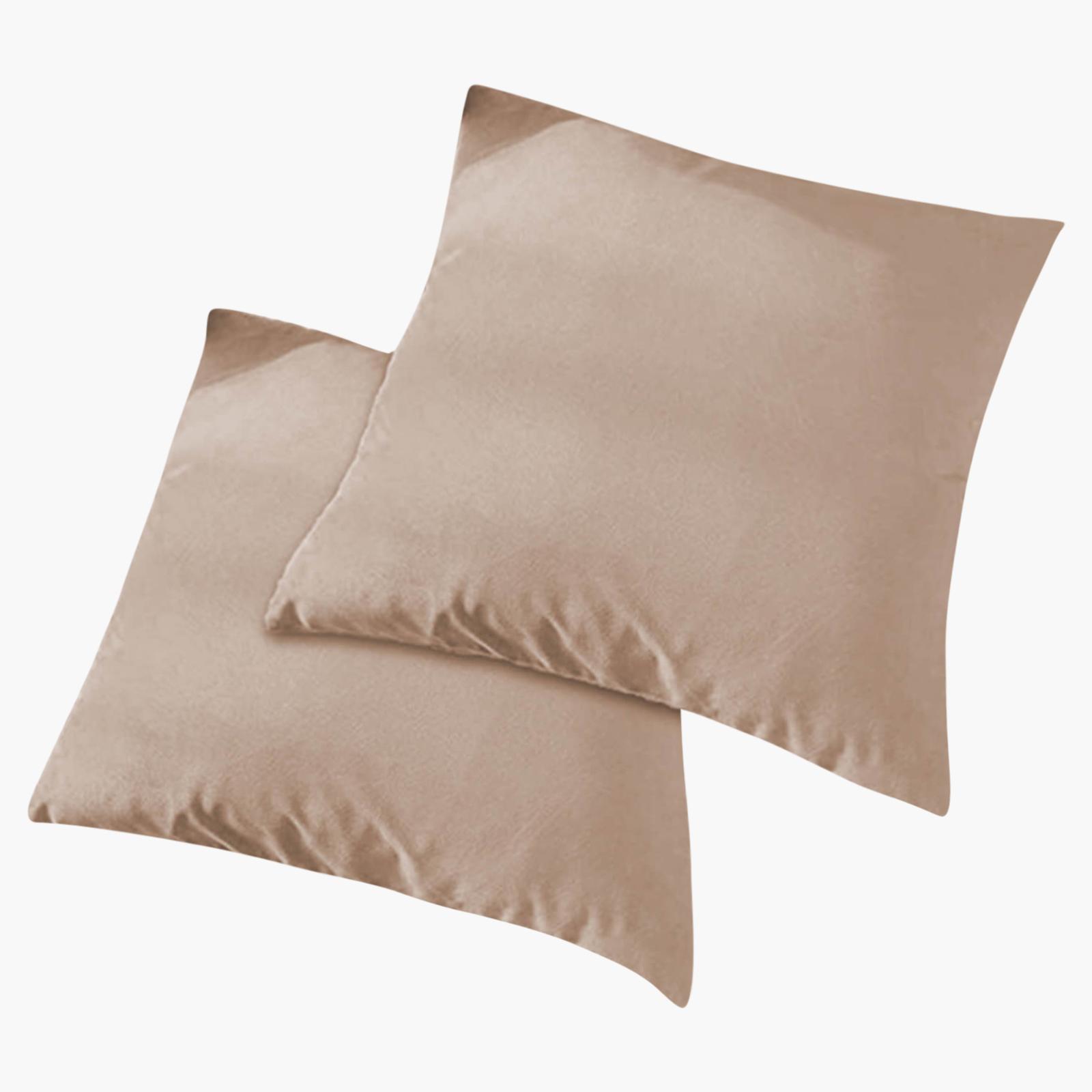 Velvet 2-Piece Filled Cushion Set - 65x65 cms-household-cushionsandthrows-filledcushions-decorativecushions-image-2