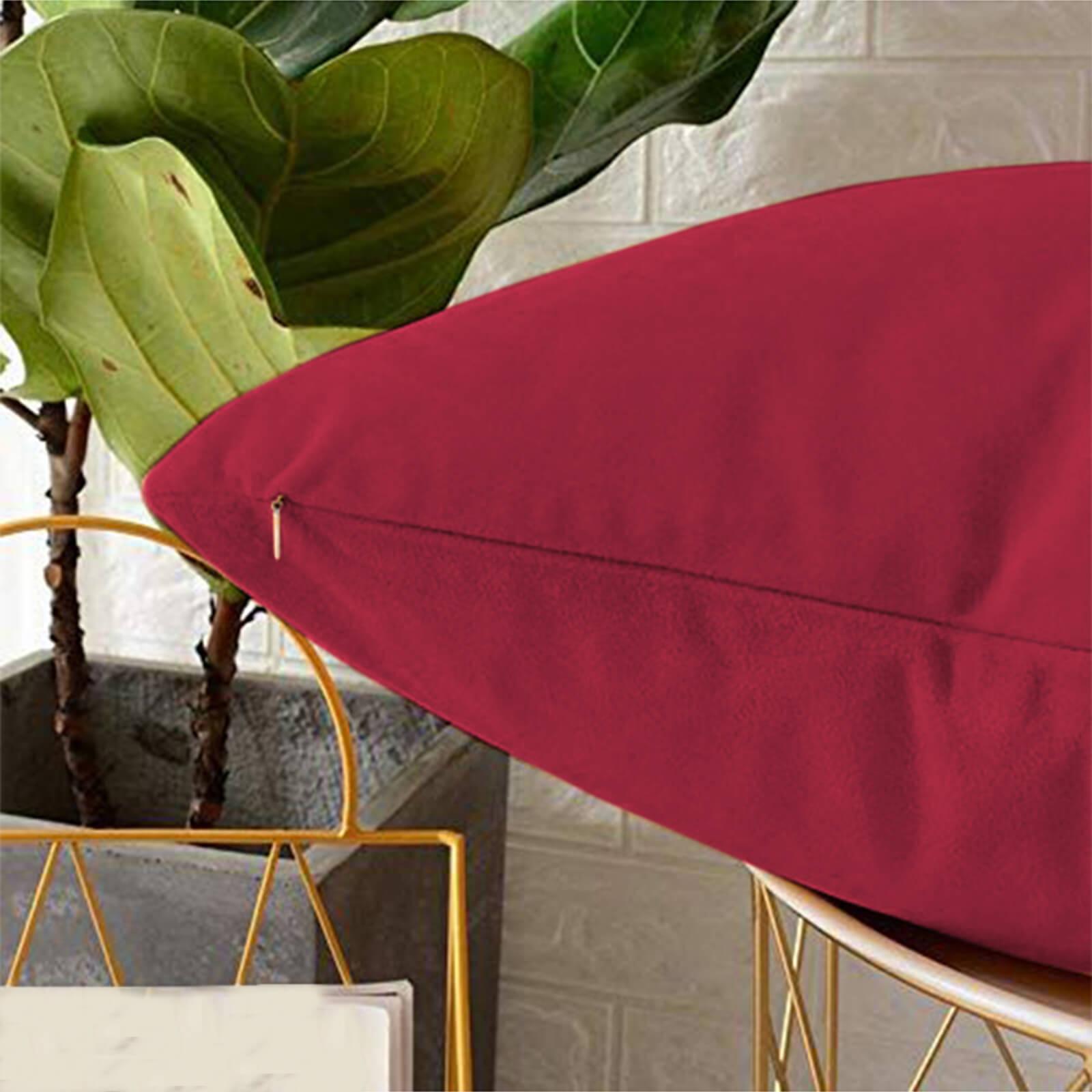 Velvet 2-Piece Filled Cushion Set - 65x65 cms-household-cushionsandthrows-filledcushions-decorativecushions-image-3