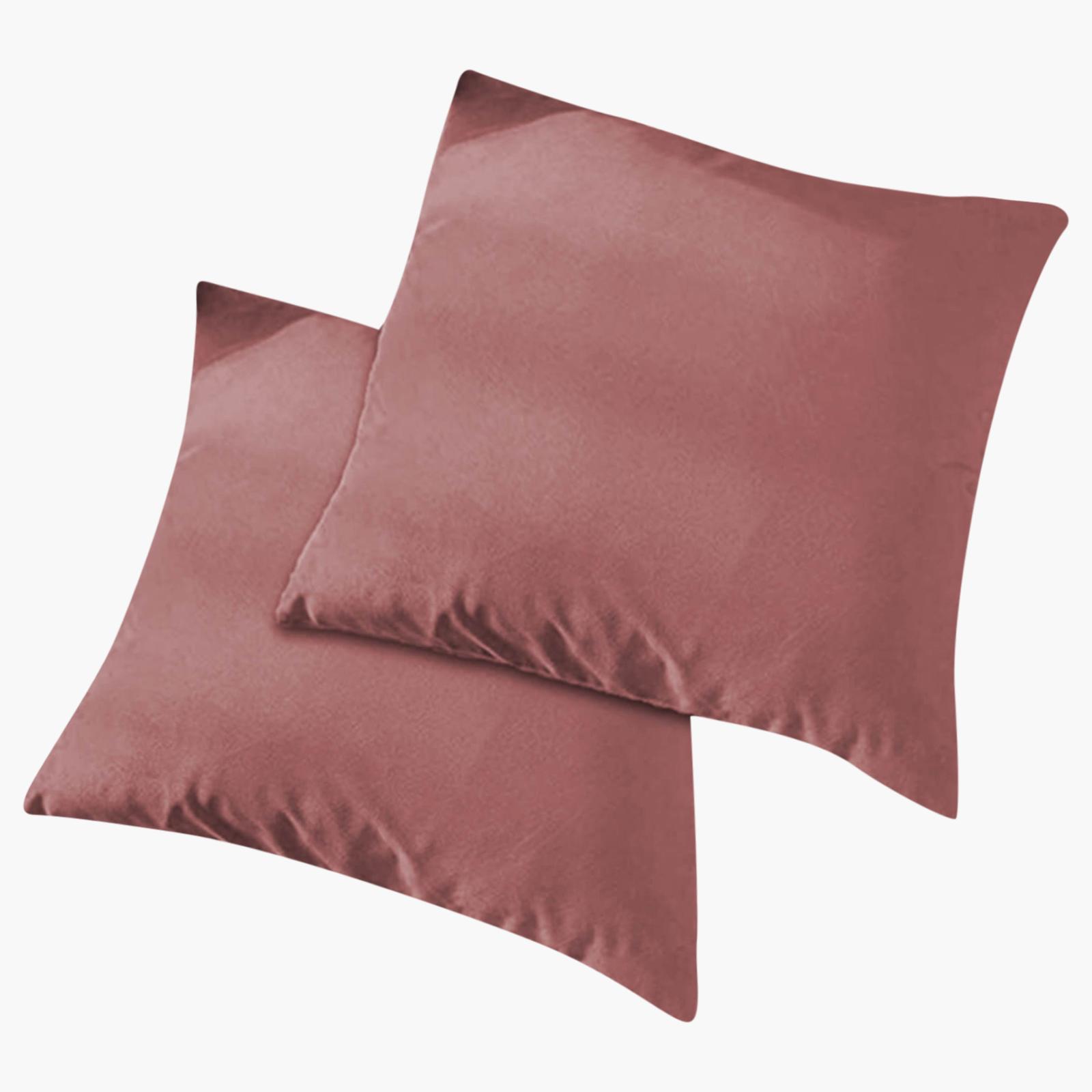 Velvet 2-Piece Decorative Cushion Set - 65x65 cms-household-cushionsandthrows-filledcushions-decorativecushions-image-2