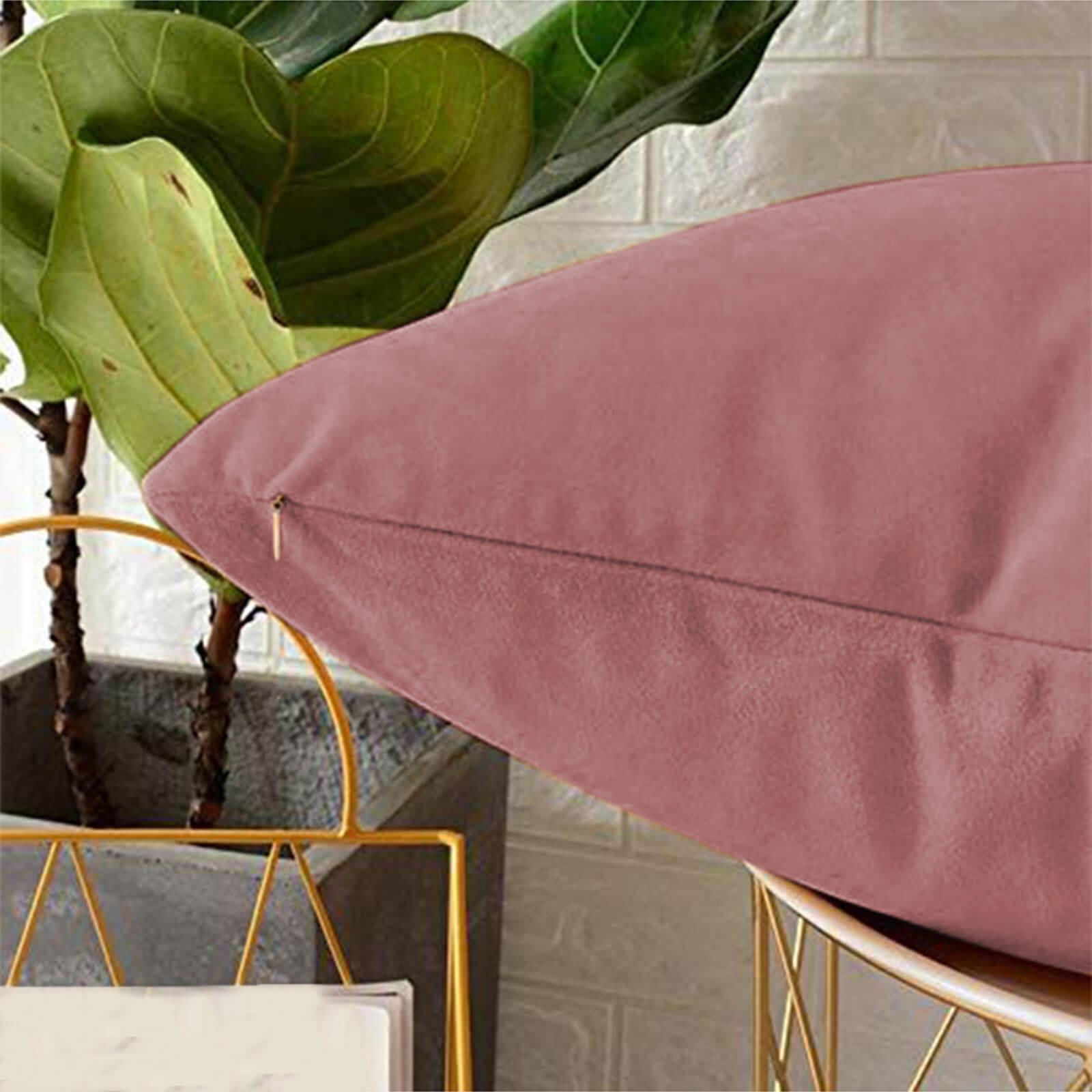 Velvet 2-Piece Decorative Cushion Set - 65x65 cms-household-cushionsandthrows-filledcushions-decorativecushions-image-3