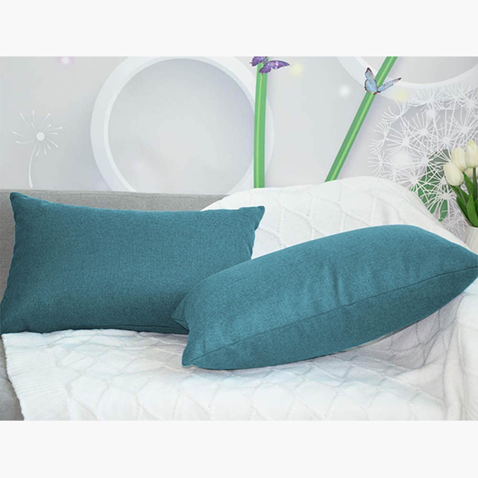 Decorative 2-Piece Linen Cushion Set - 50x30 cms-household-cushionsandthrows-filledcushions-decorativecushions-image-3