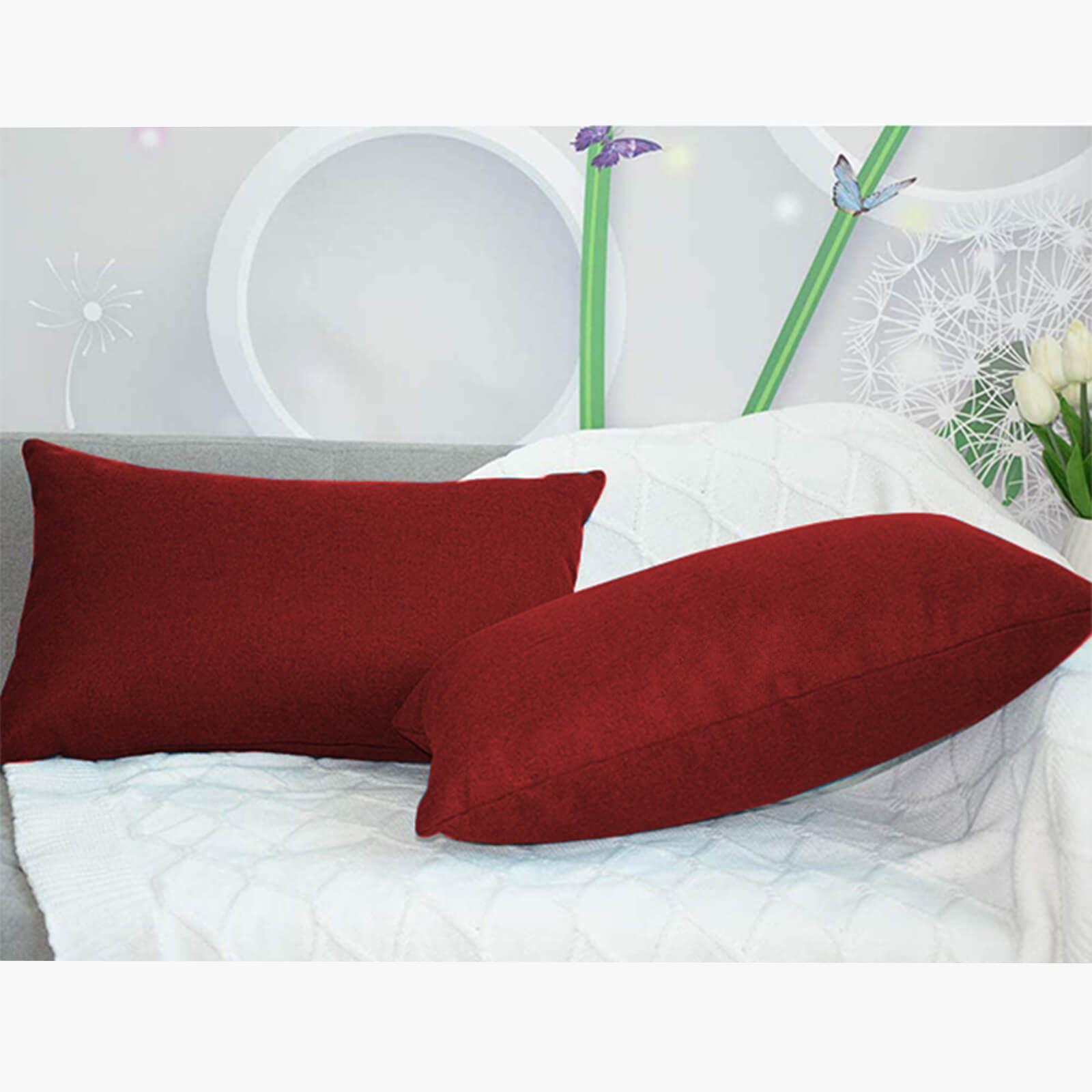 Decorative 2-Piece Linen Cushion Set - 50x30 cms-household-cushionsandthrows-filledcushions-decorativecushions-image-3