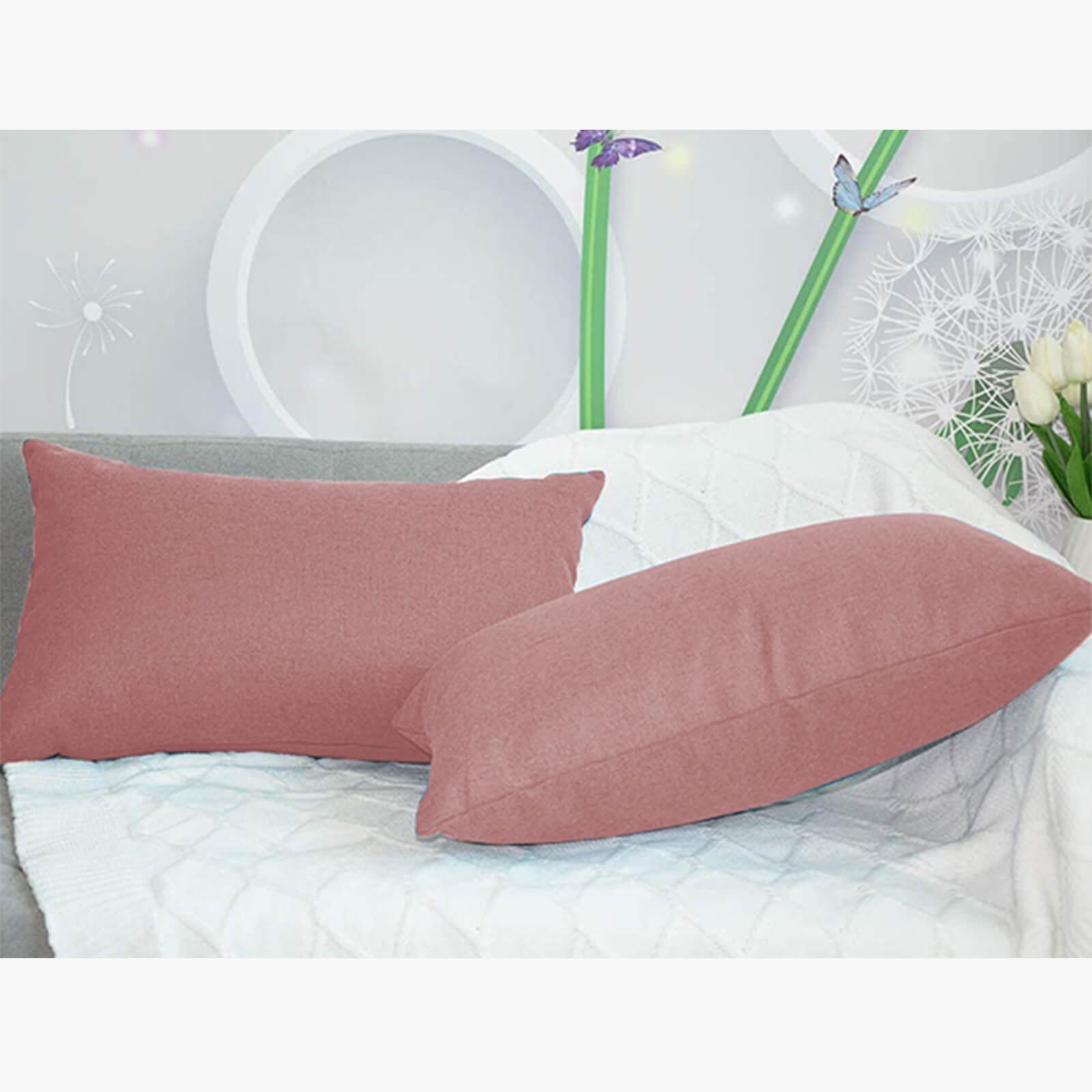 Decorative 2-Piece Linen Cushion Set - 50x30 cms-household-cushionsandthrows-filledcushions-decorativecushions-image-3