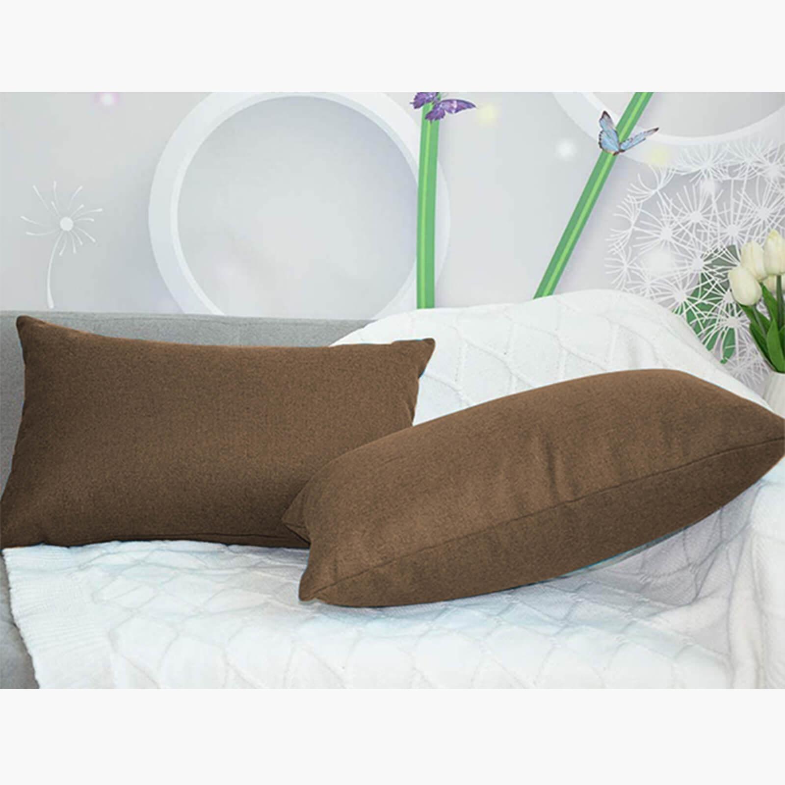 Decorative 2-Piece Linen Cushion Set - 50x30 cms-household-cushionsandthrows-filledcushions-decorativecushions-image-3