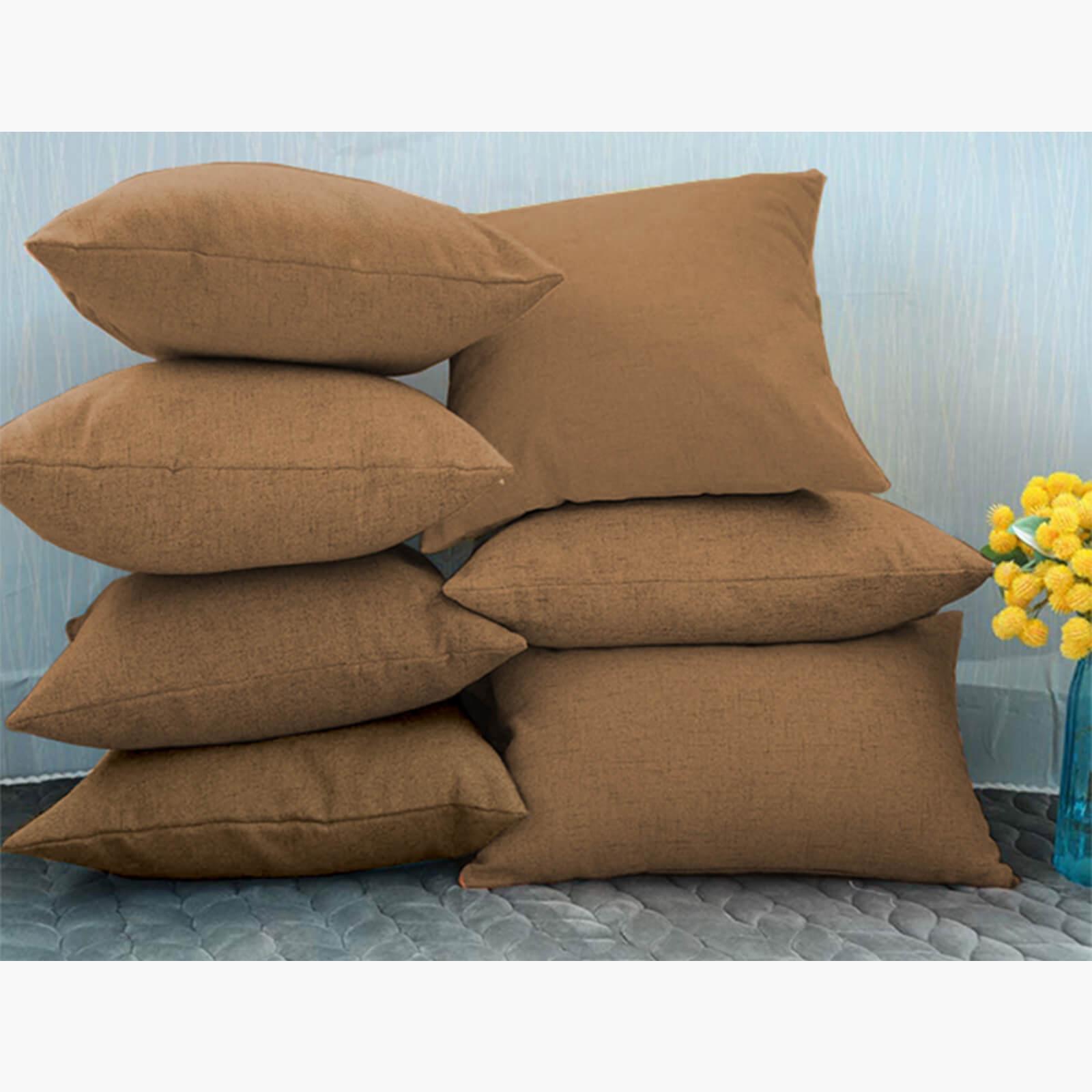 Decorative 2-Piece Linen Cushion Set - 50x30 cms-household-cushionsandthrows-filledcushions-decorativecushions-image-4