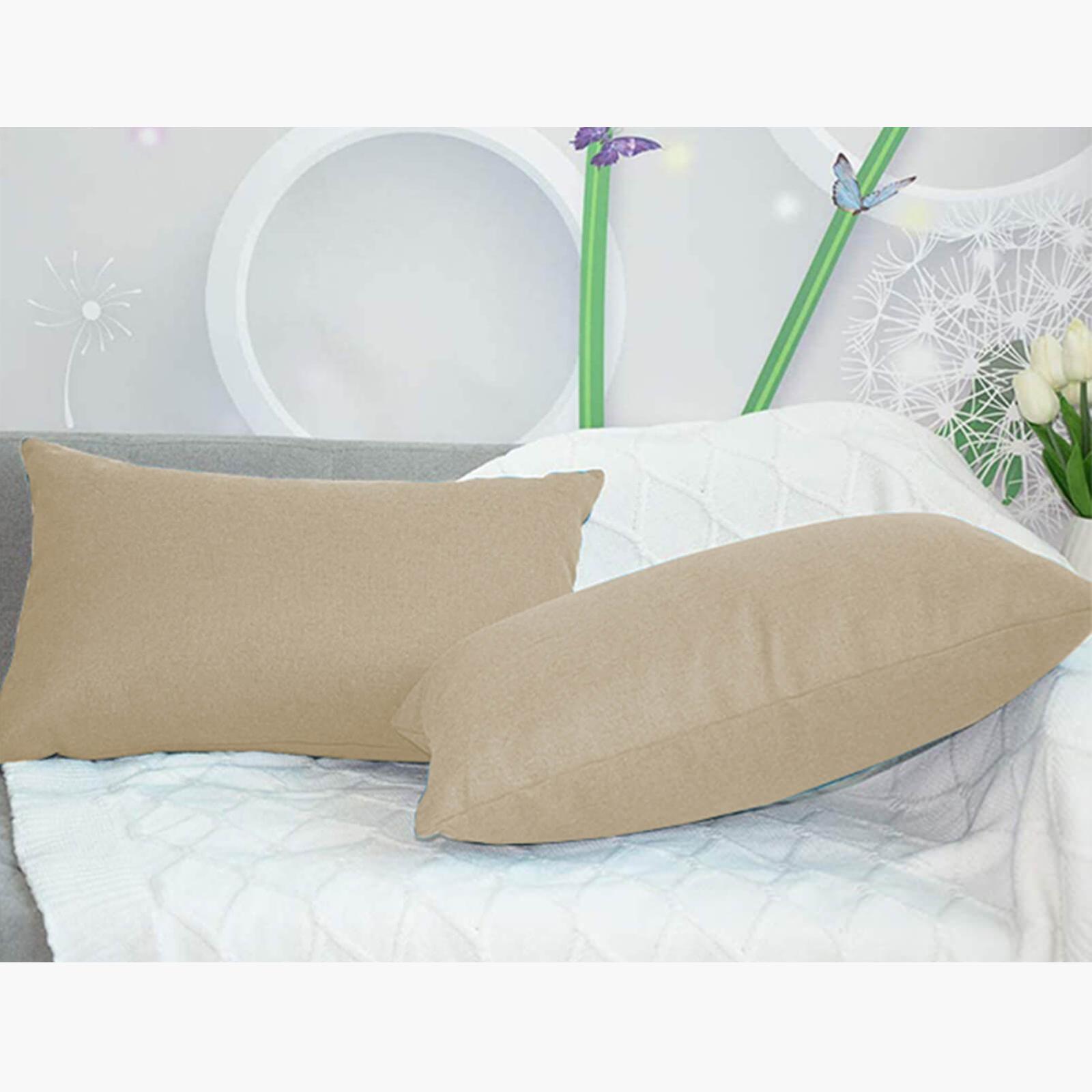 Decorative 2-Piece Linen Cushion Set - 50x30 cms-household-cushionsandthrows-filledcushions-decorativecushions-image-3