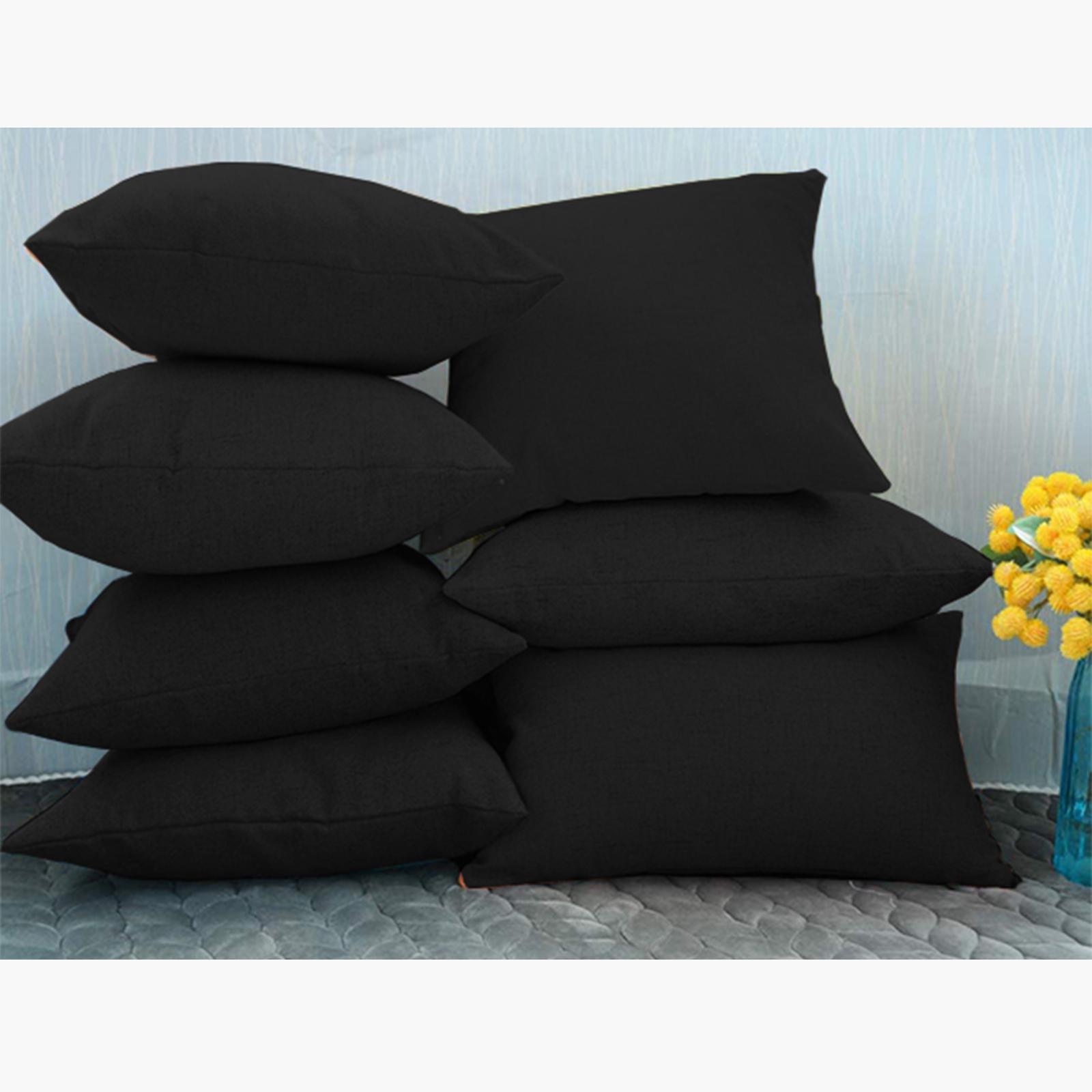 Decorative 2-Piece Linen Cushion Set - 50x30 cms-household-cushionsandthrows-filledcushions-decorativecushions-image-4