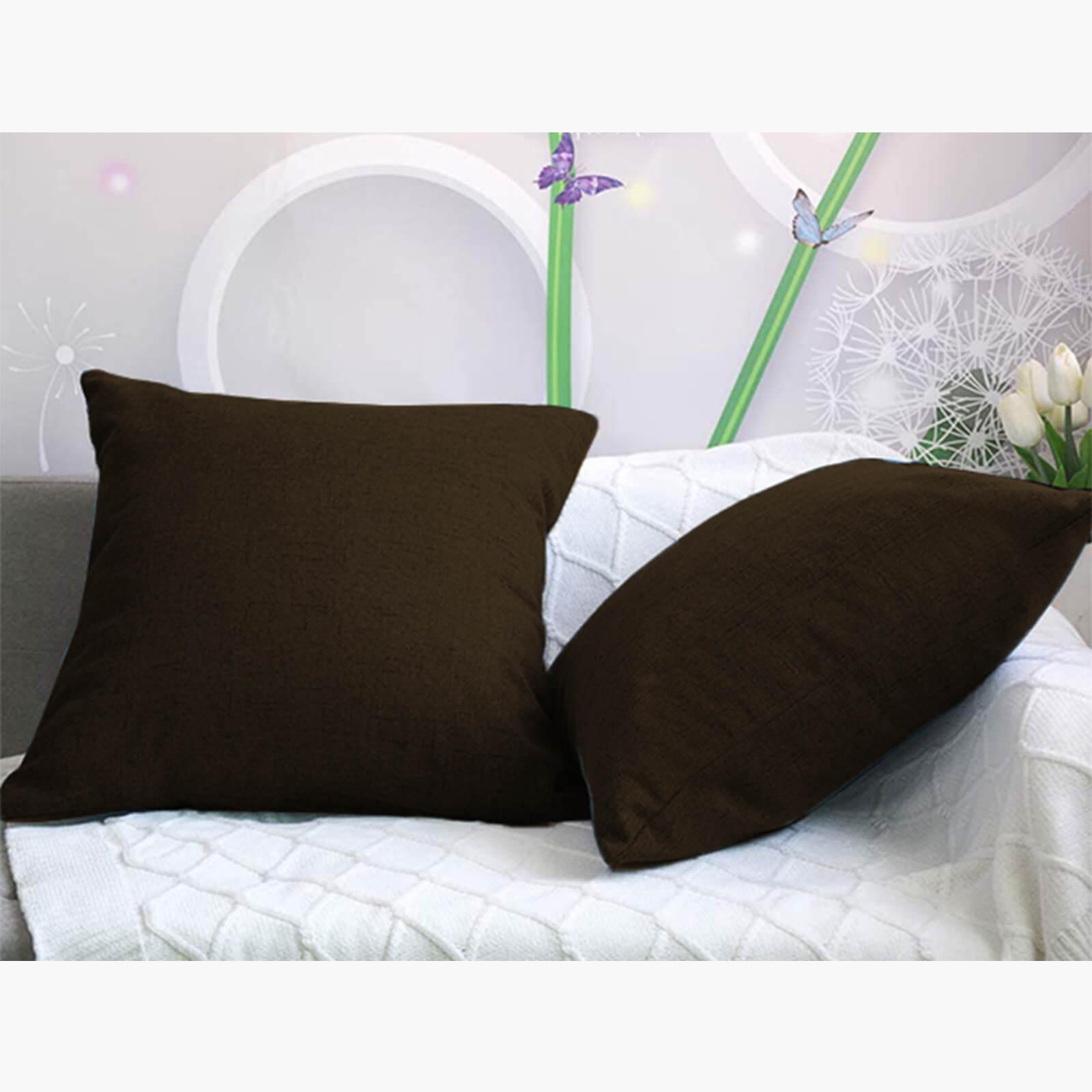 Solid 2-Piece Linen Soft Decorative Cushion Set - 65x65 cms-household-cushionsandthrows-filledcushions-decorativecushions-image-3